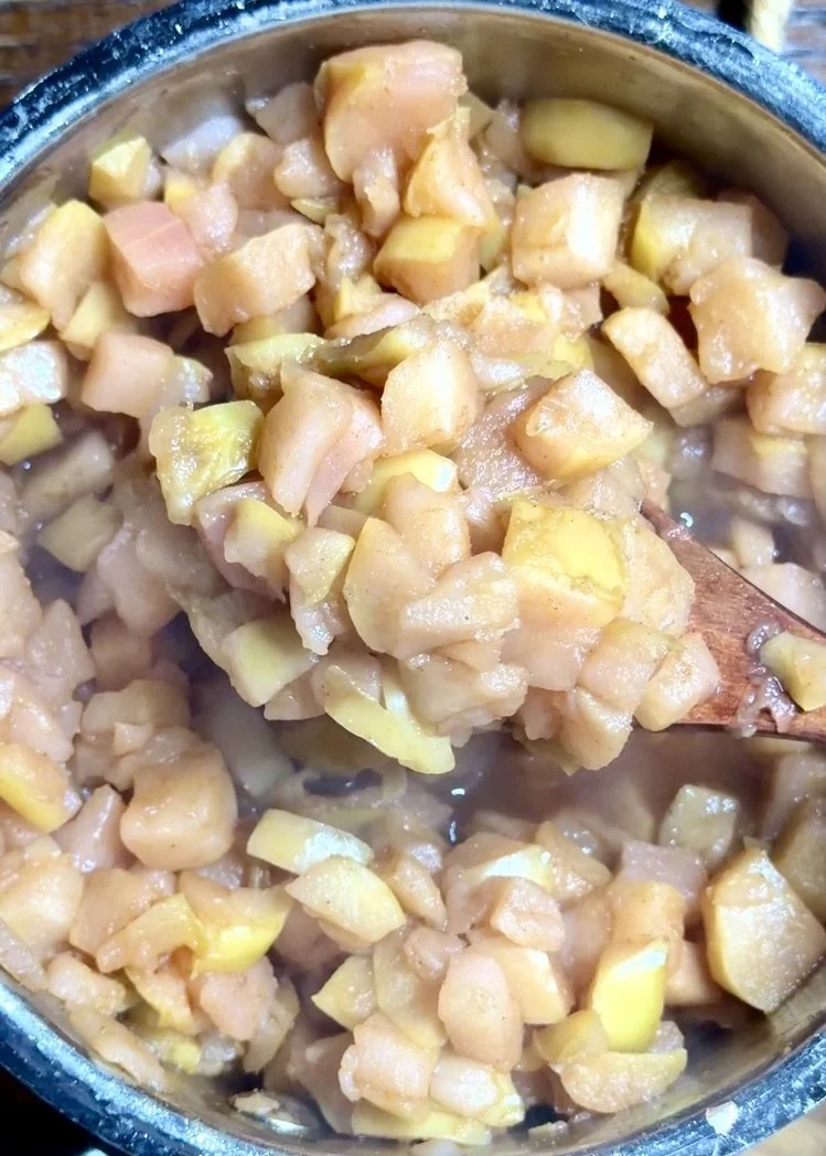 Hawthorn Infused Stewed Apples