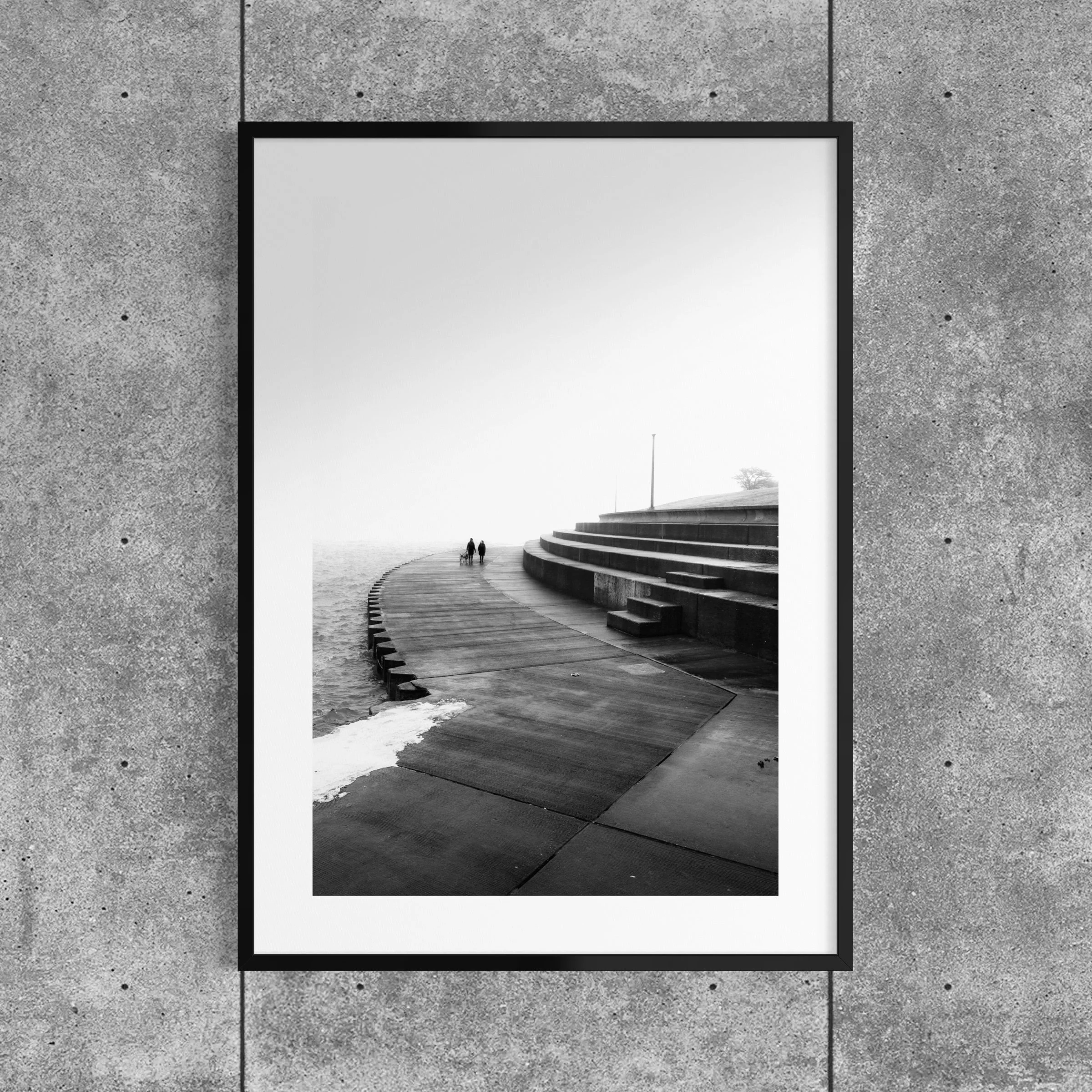 Geometric Walk in Winter