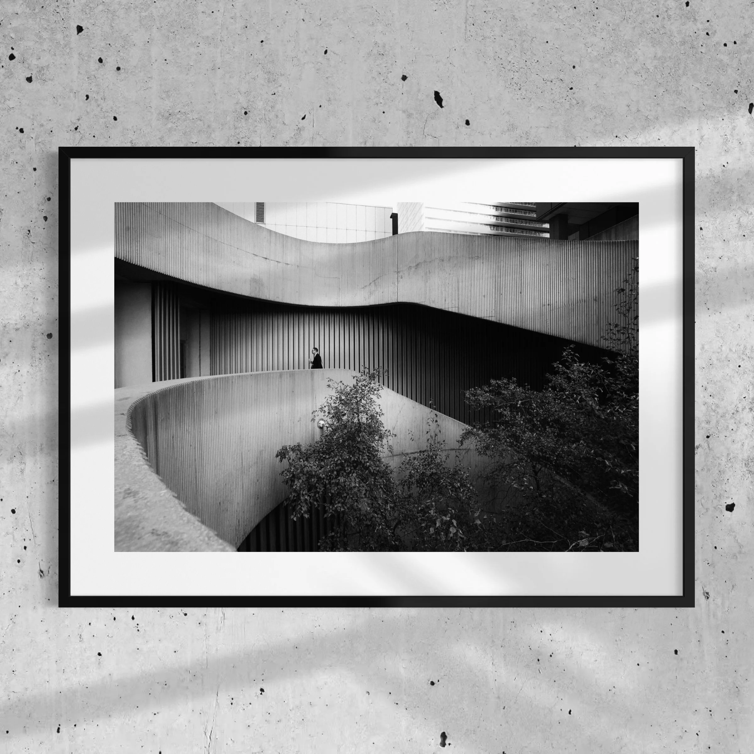 Staircase at Lakeshore East