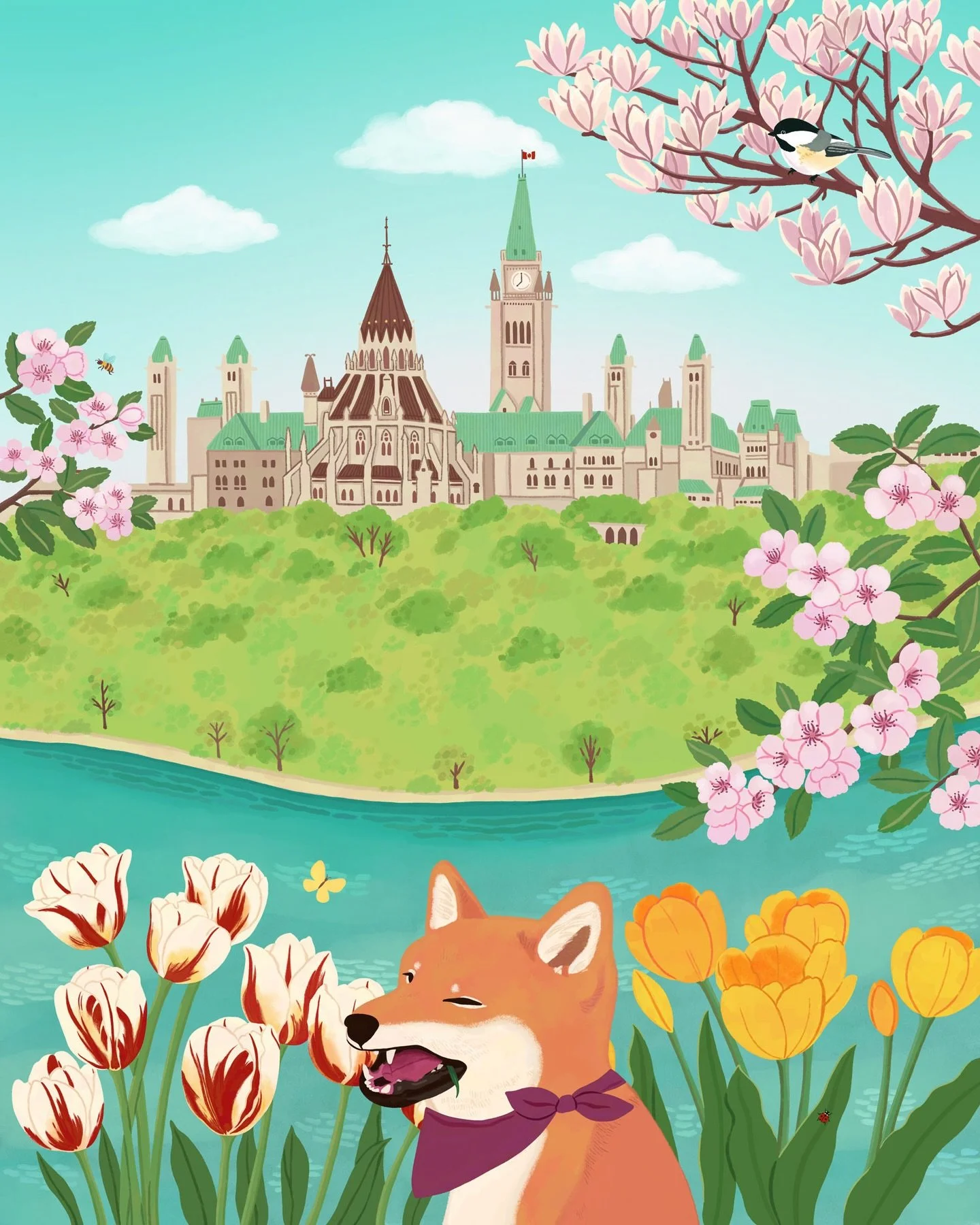 Life tip: Love someone who is forever on standby Air Jail duty with our over-excited, chaos-loving, grass-eating not-actually-a-puppy-anymore puppy, @adventurebread. Happy seven years and twenty-six days to my Bread-loving love! 💛💜 

#annualanniver