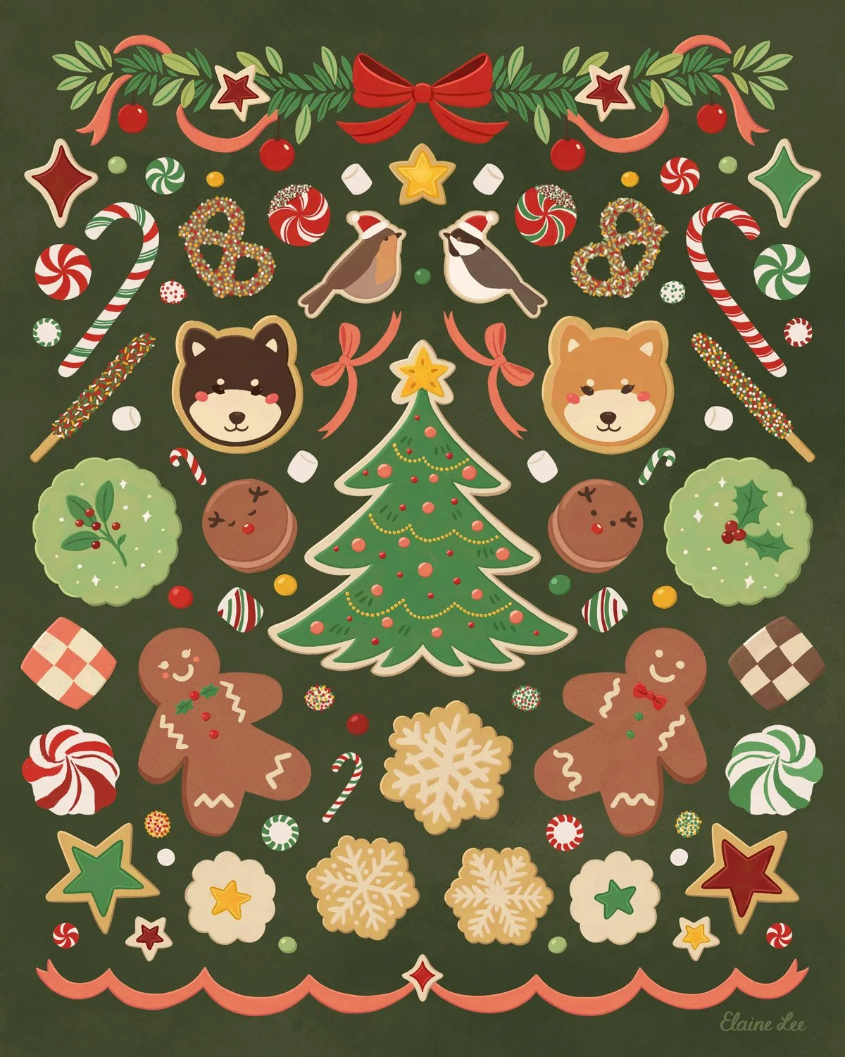 Christmas Treats 🎄

Is this illustration one month late, or eleven months early for the 2026 holiday season? Either way, I&rsquo;m always bound to be working on portfolio pieces in the wrong season&hellip; but at least I got to pretend it&rsquo;s st