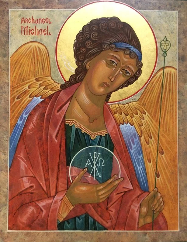Icon Painting of Archangel Michael