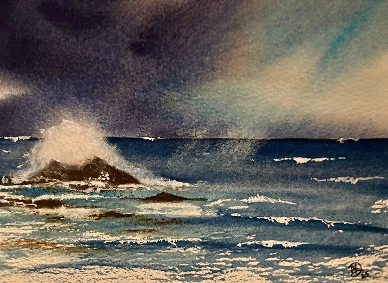 Brushes Down Watercolors