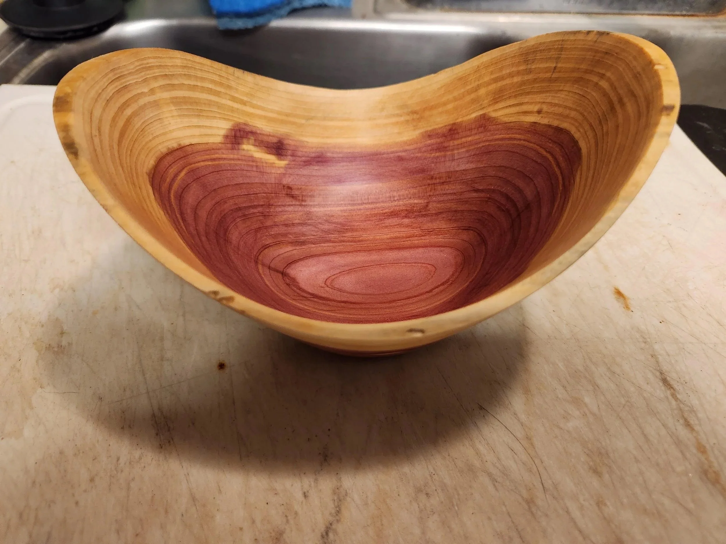 Wooden bowl