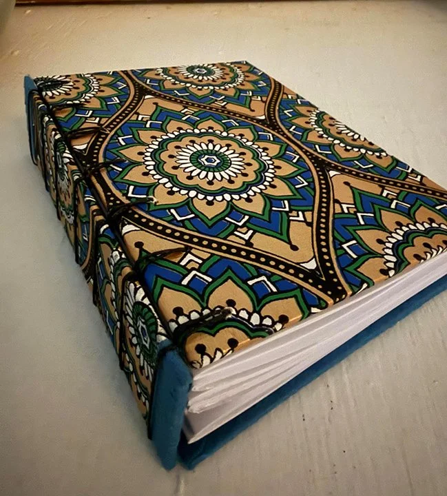 fabric covered book