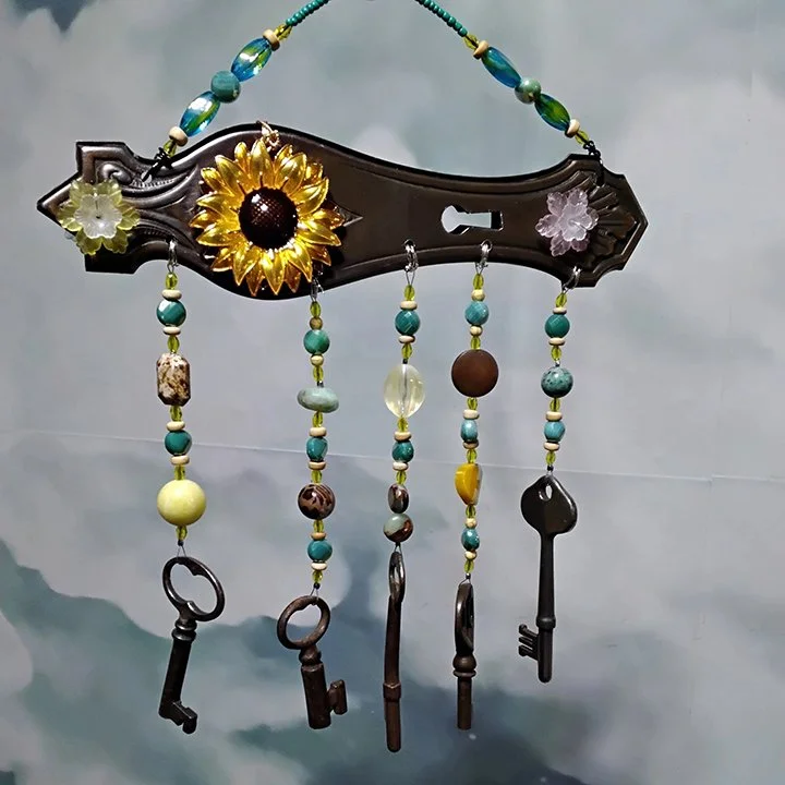 Mobile made with keys