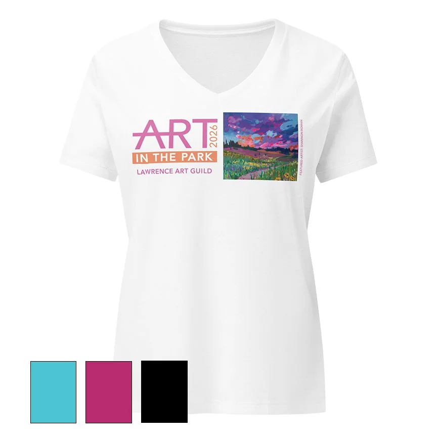 Women's V-Neck  | Design on Front