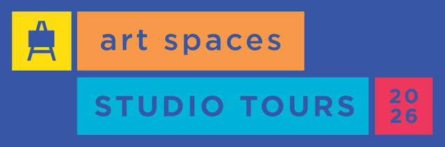 logo for Art spaces studio tours