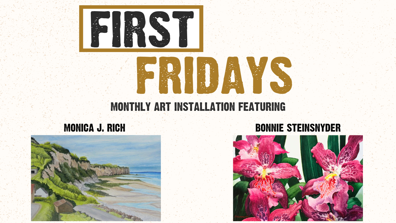 First Fridays Monthly Art Installation Featuring Monica J. Rich & Bonnie Steinsnyder