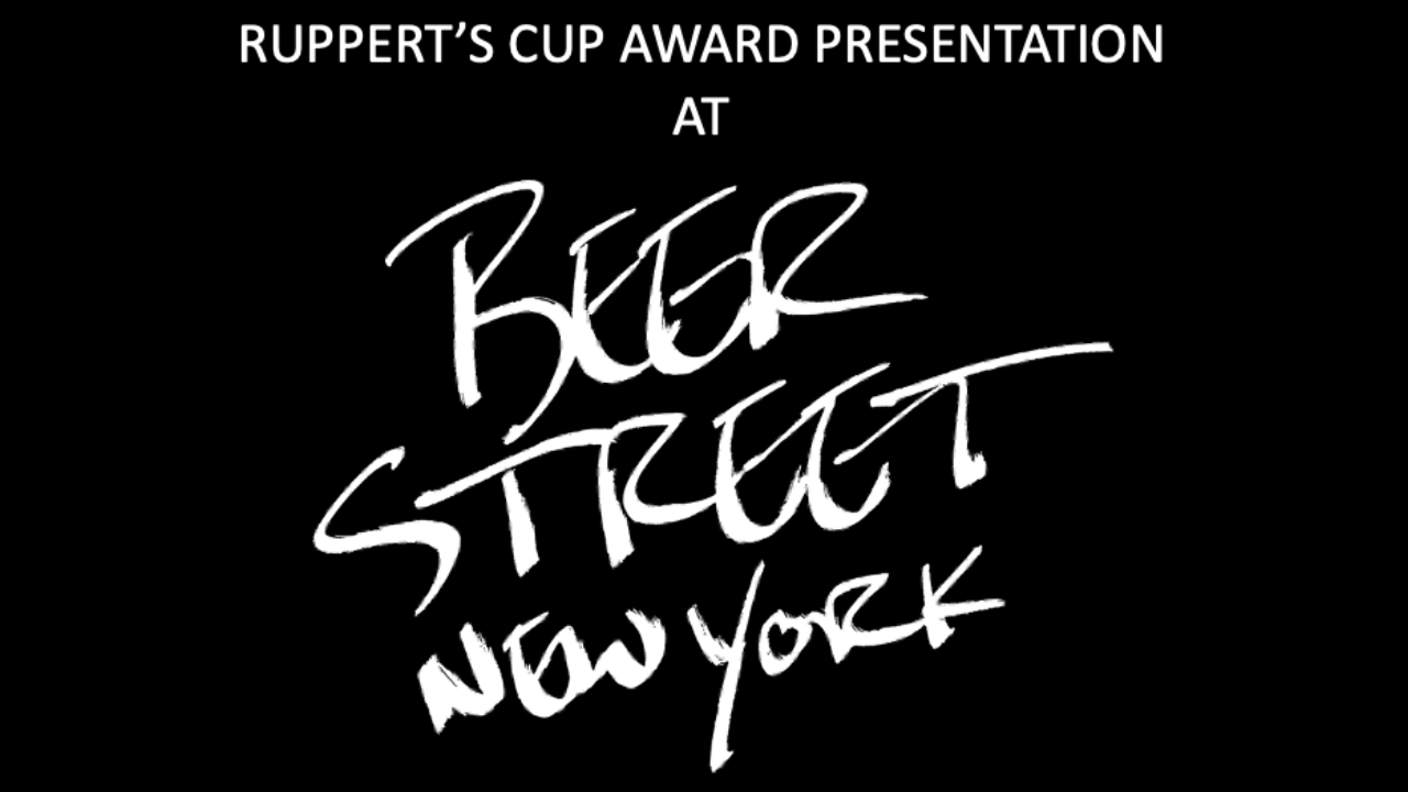 Off-Site: Ruppert’s Cup Award Presentation