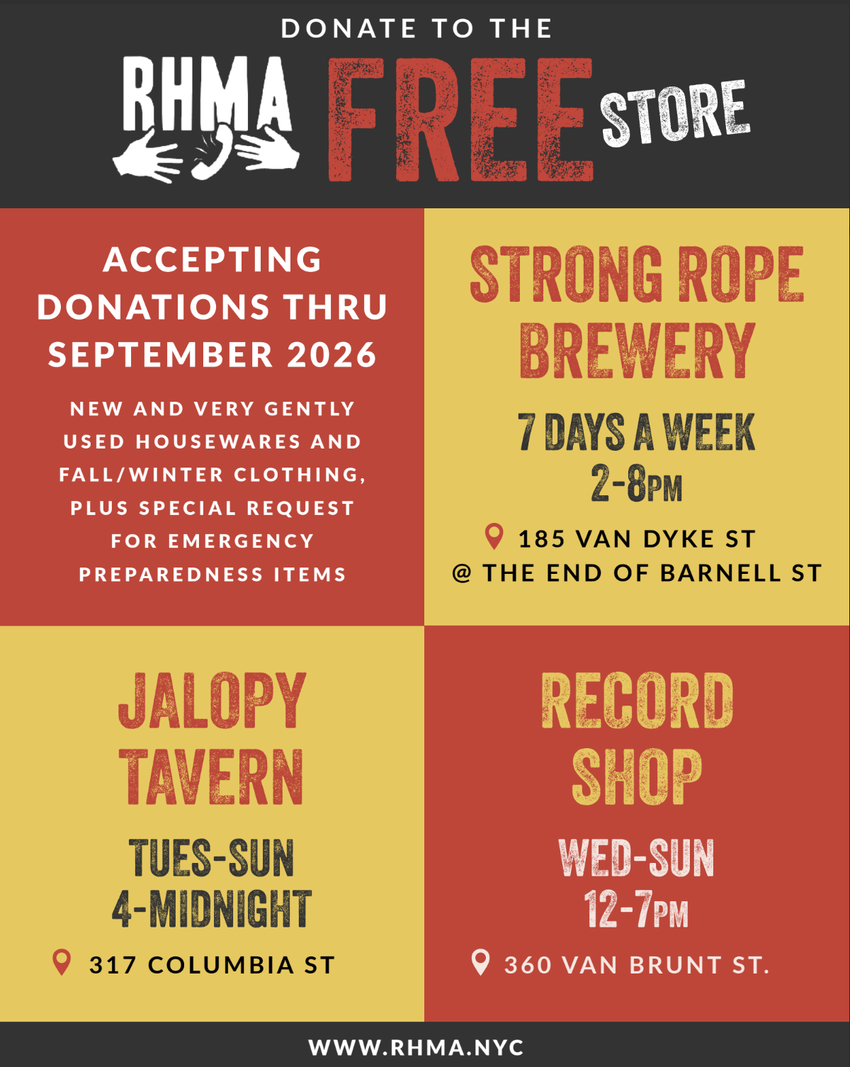 Red Hook Mutual Aid Donations