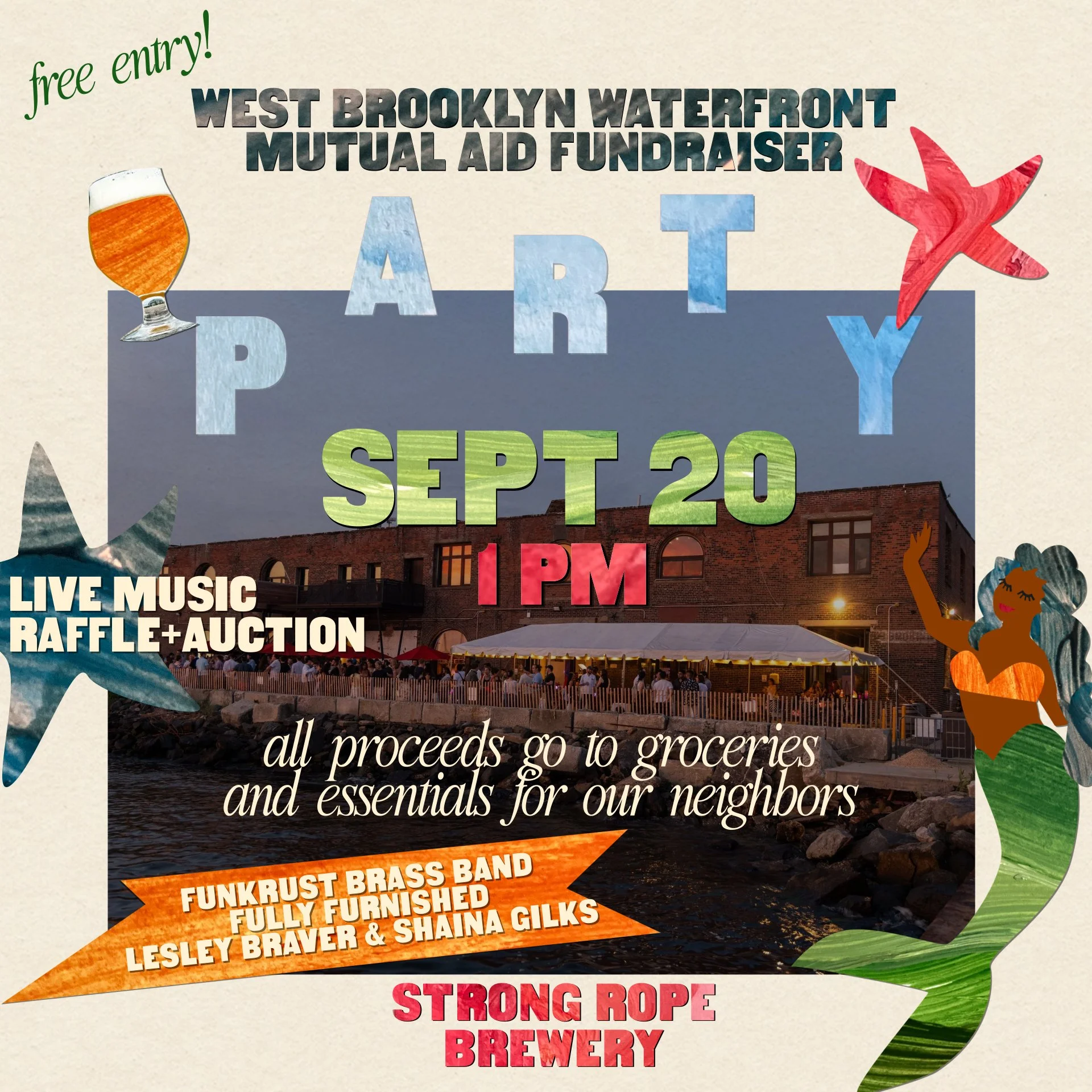 WEST BROOKLYN WATERFRONT MUTUAL AID FUNDRAISER