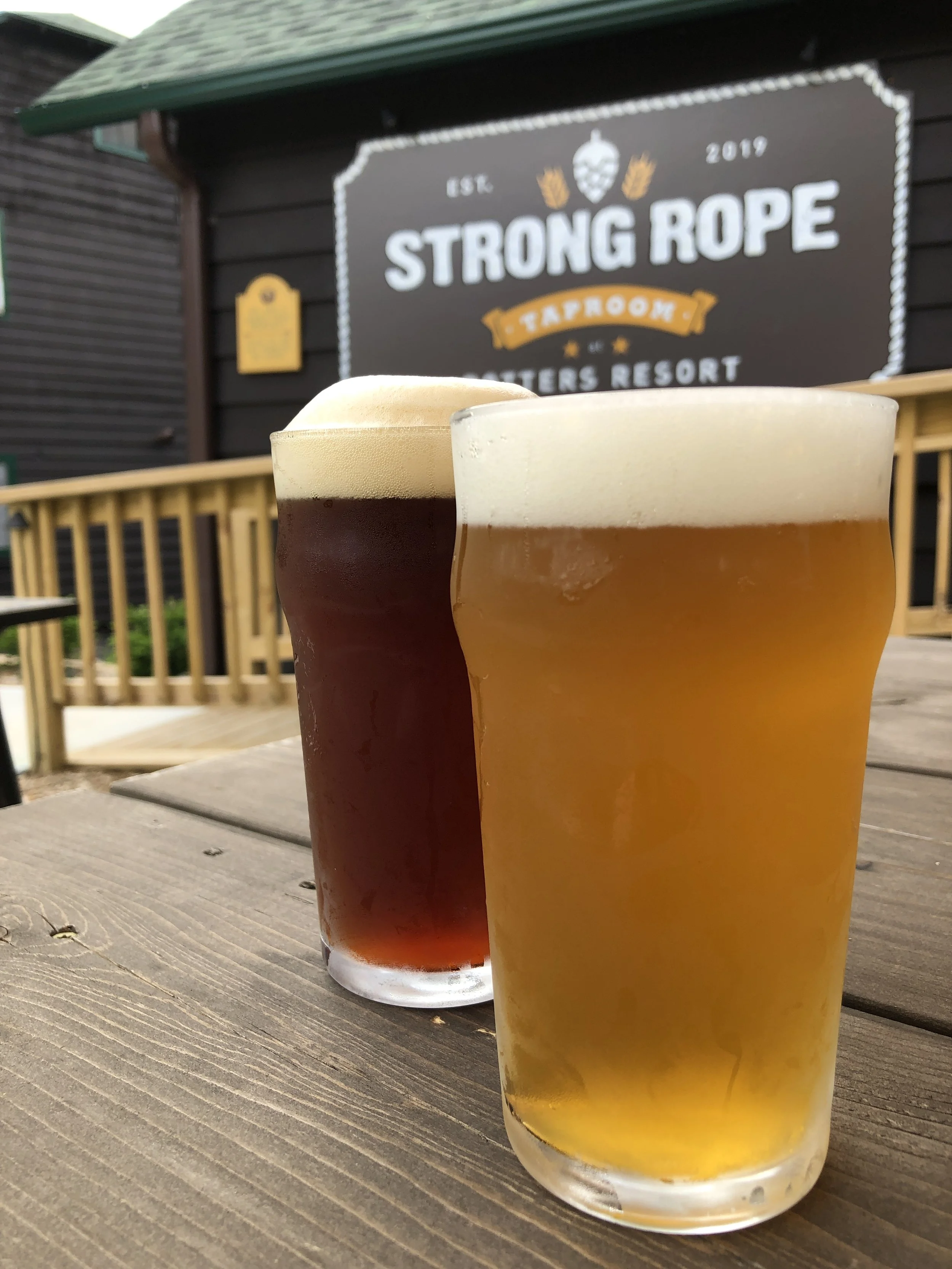 Our Beer — Strong Rope Brewery