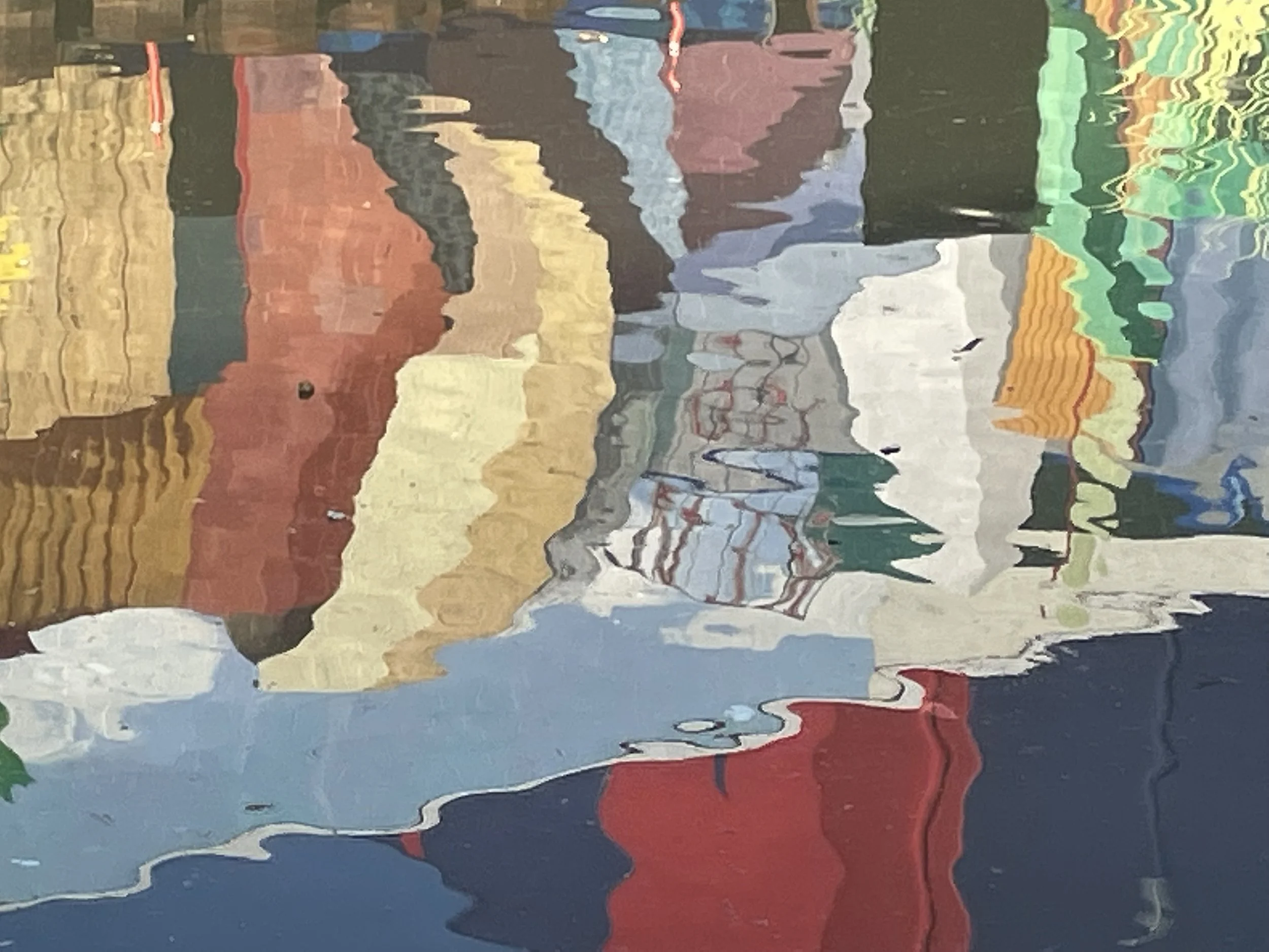 Water color image of the Gowanus Canal