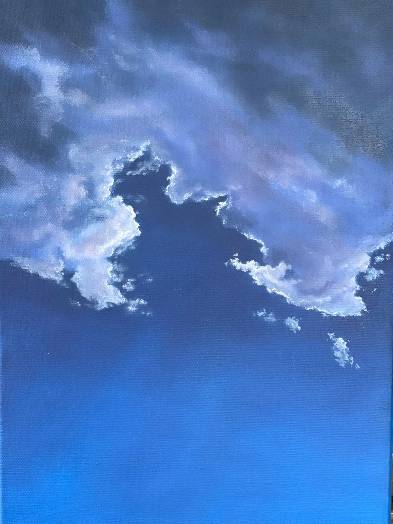 Behind The Clouds 25x35cm