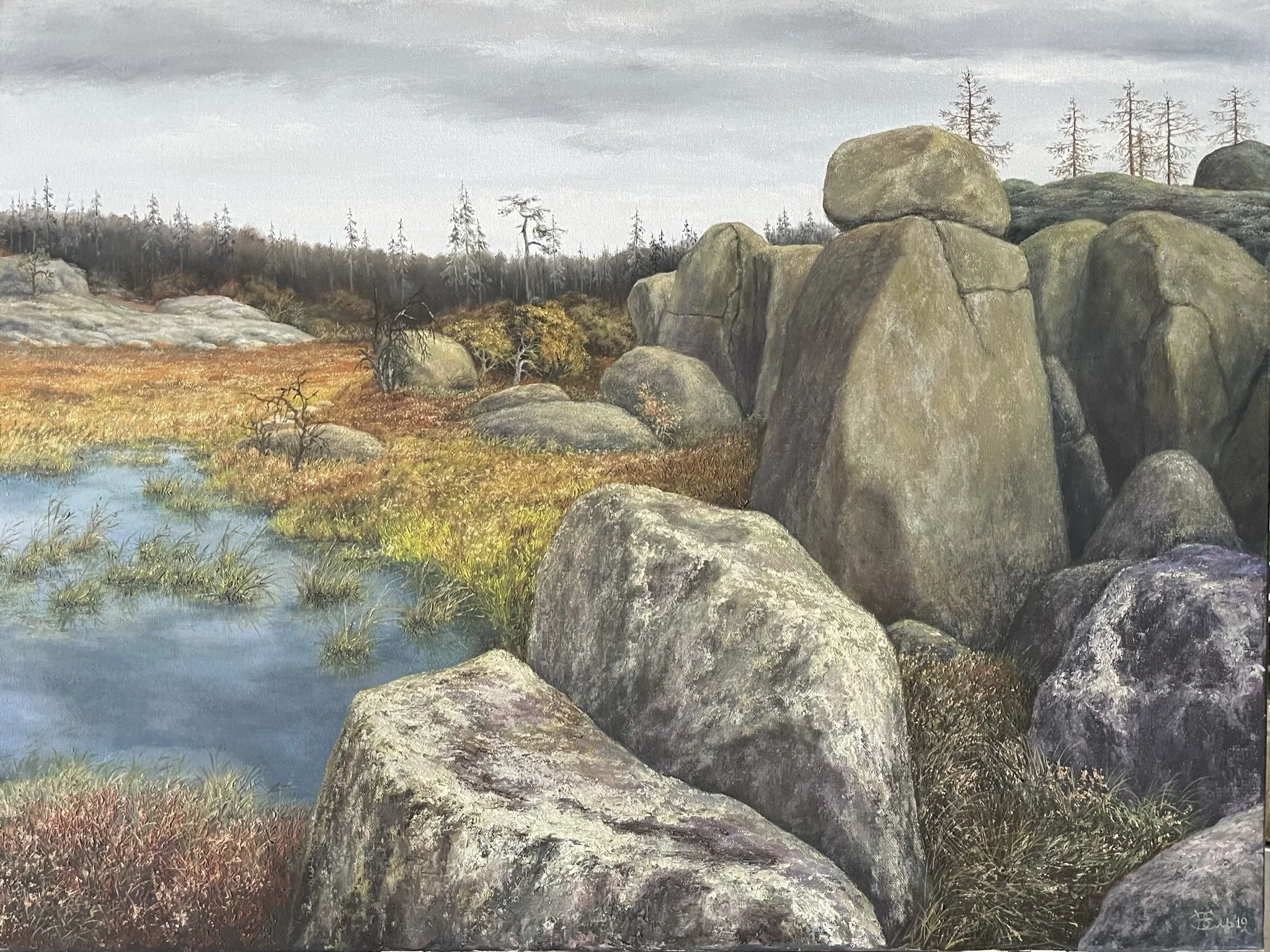 The Stones Of Balaam 60x80cm