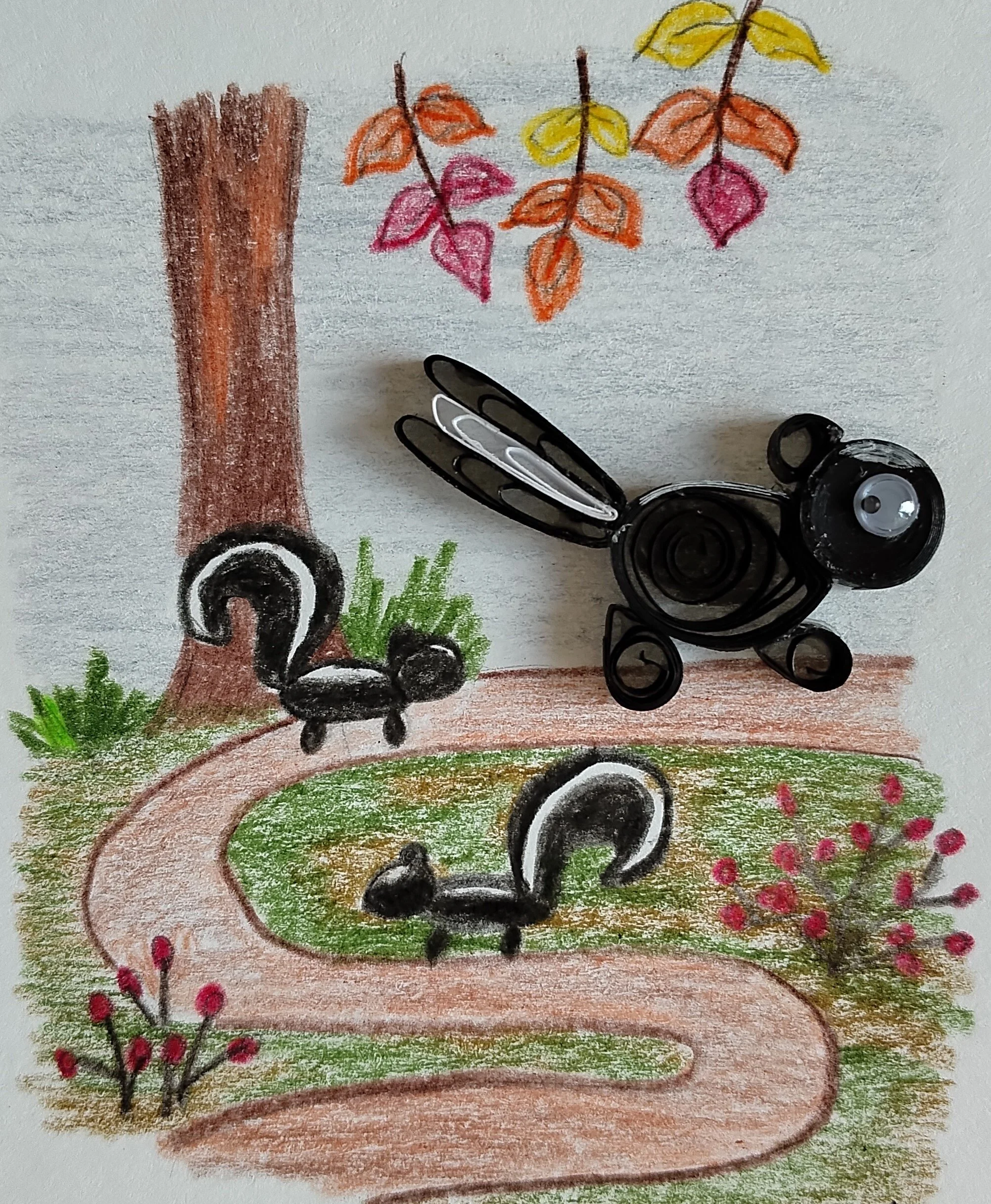 Quilled Skunk