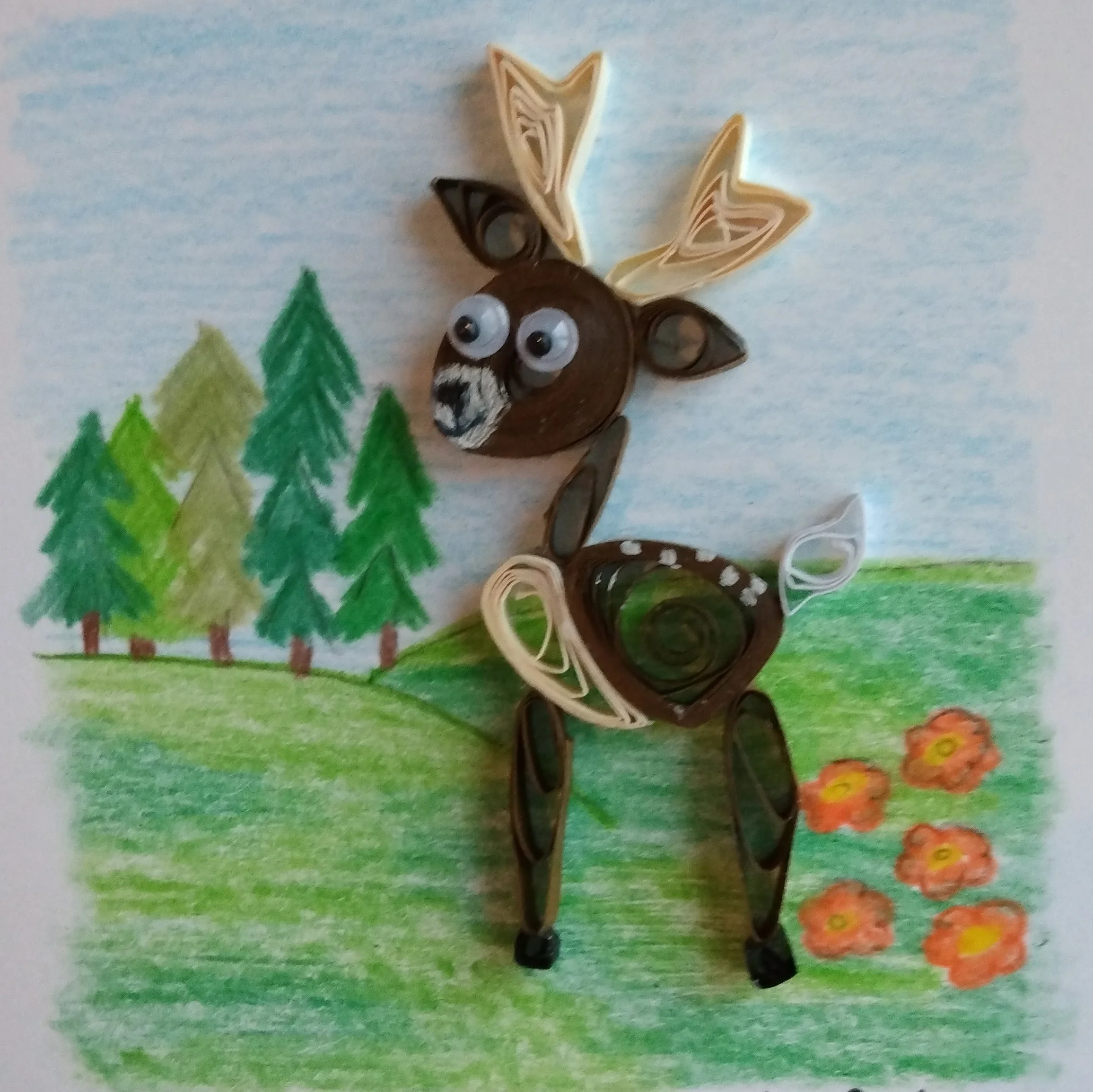 Quilled Deer