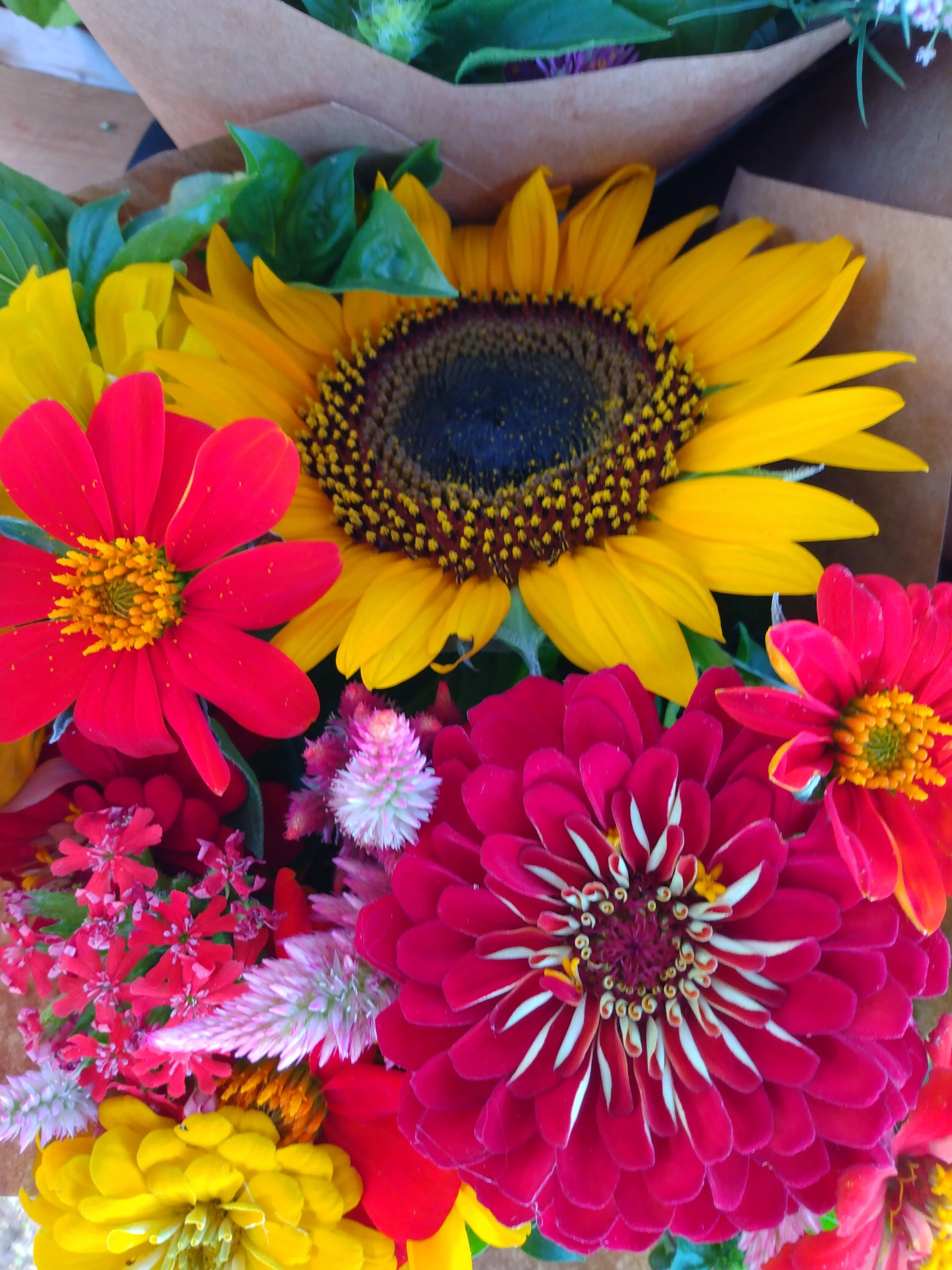 Hot summer bouquet