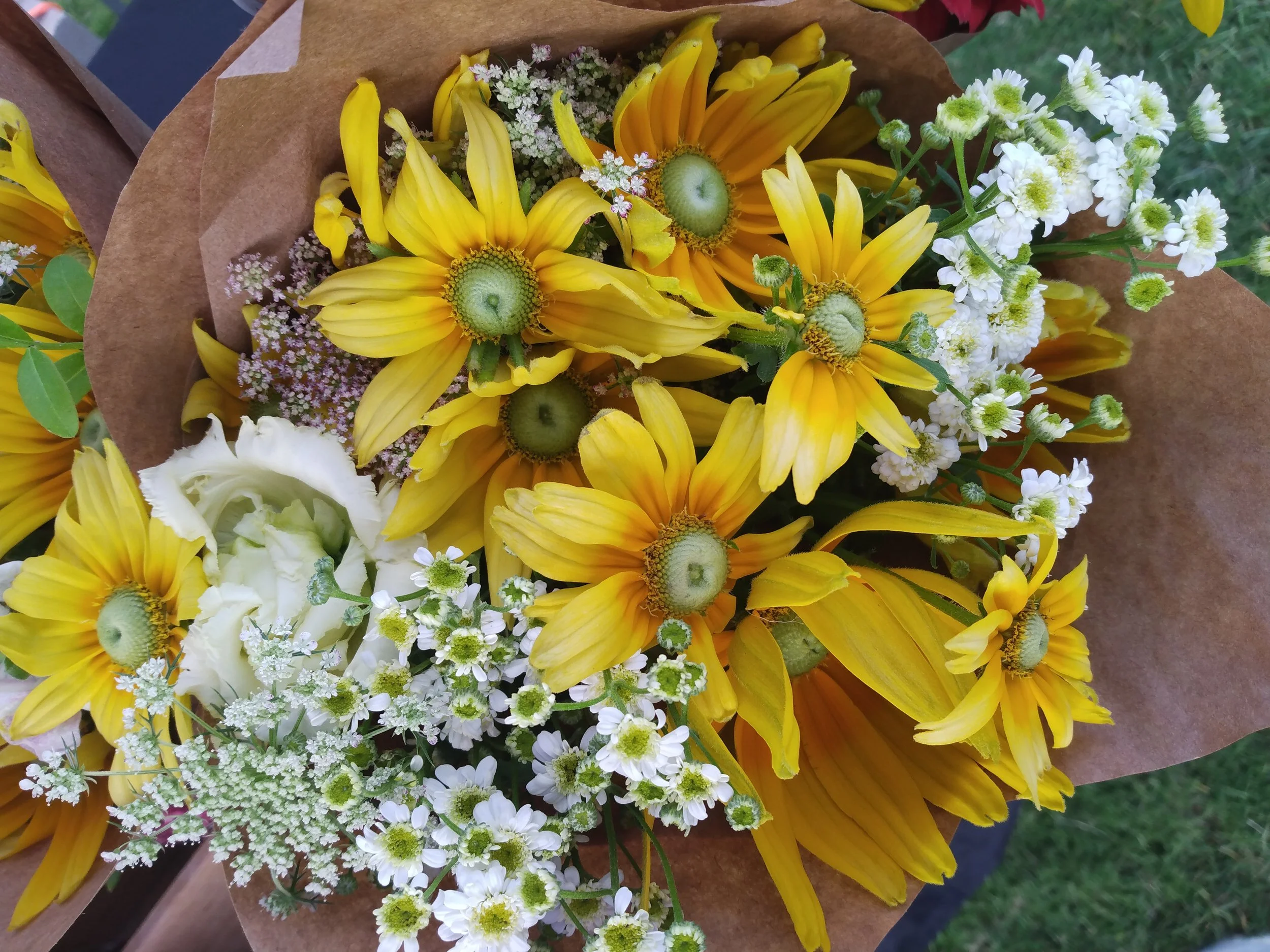 White & Yellow Bouquet