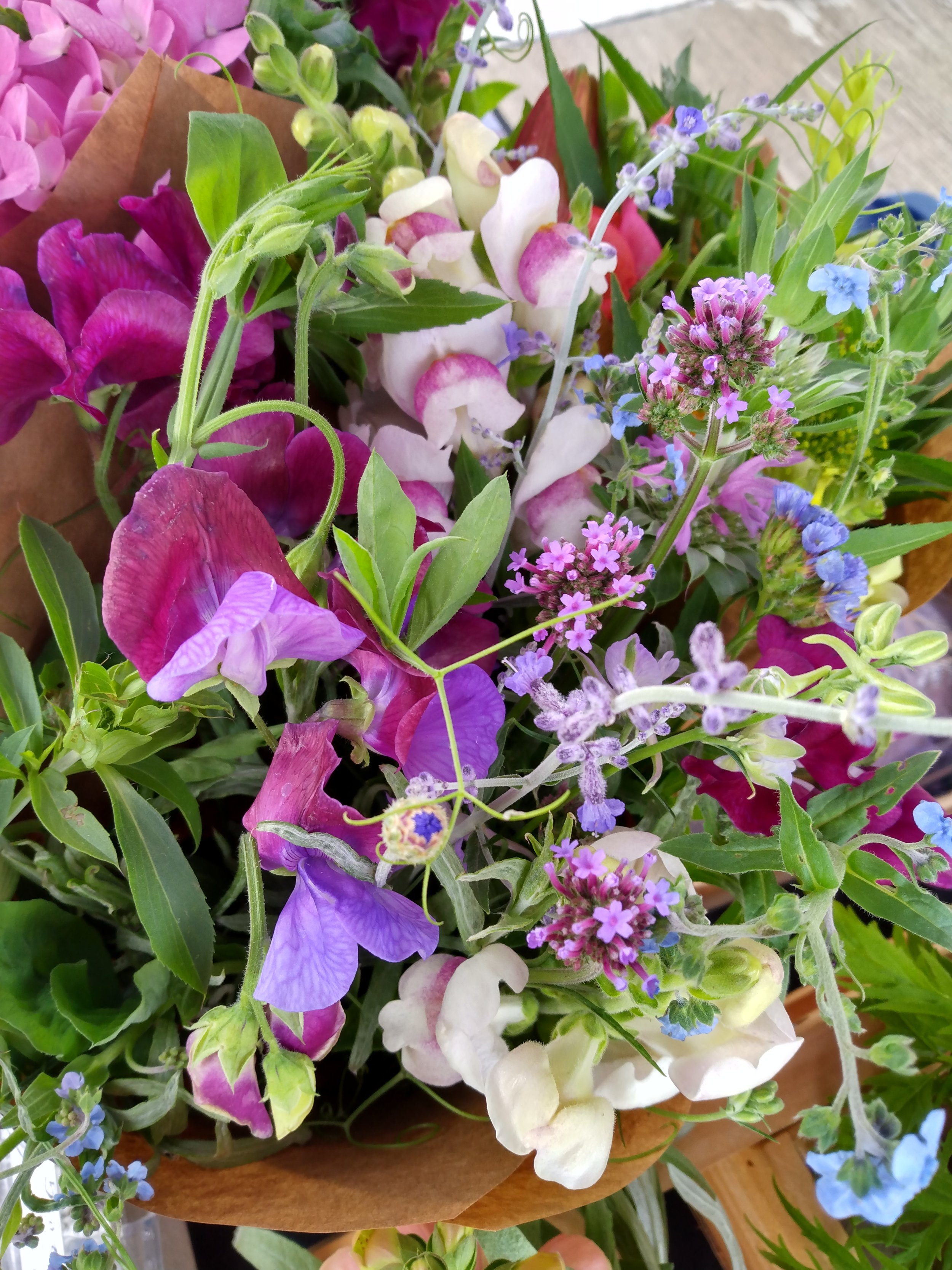 Purply violet bouquet