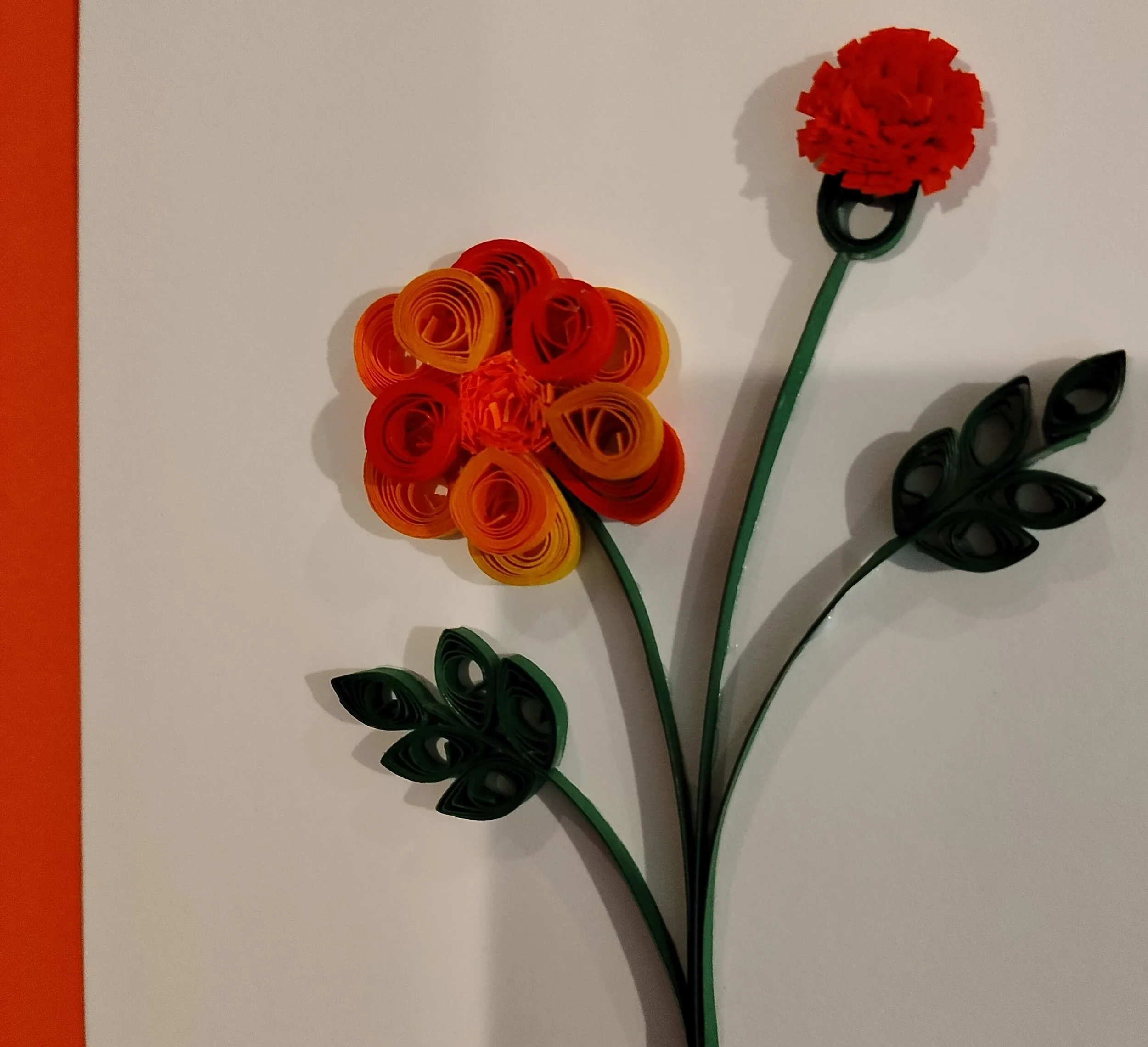 Quilled Marigold