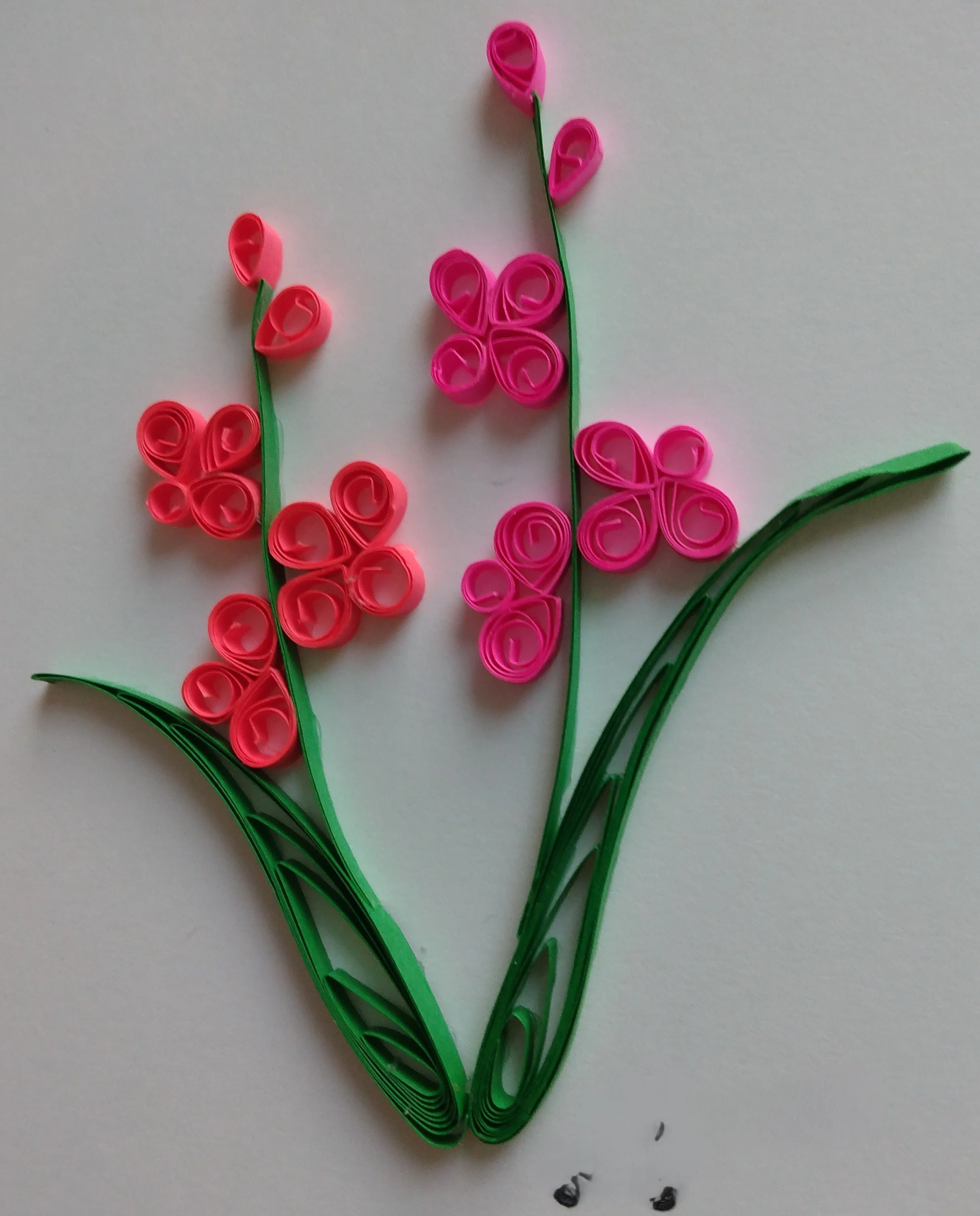 Quilled Gladiolus