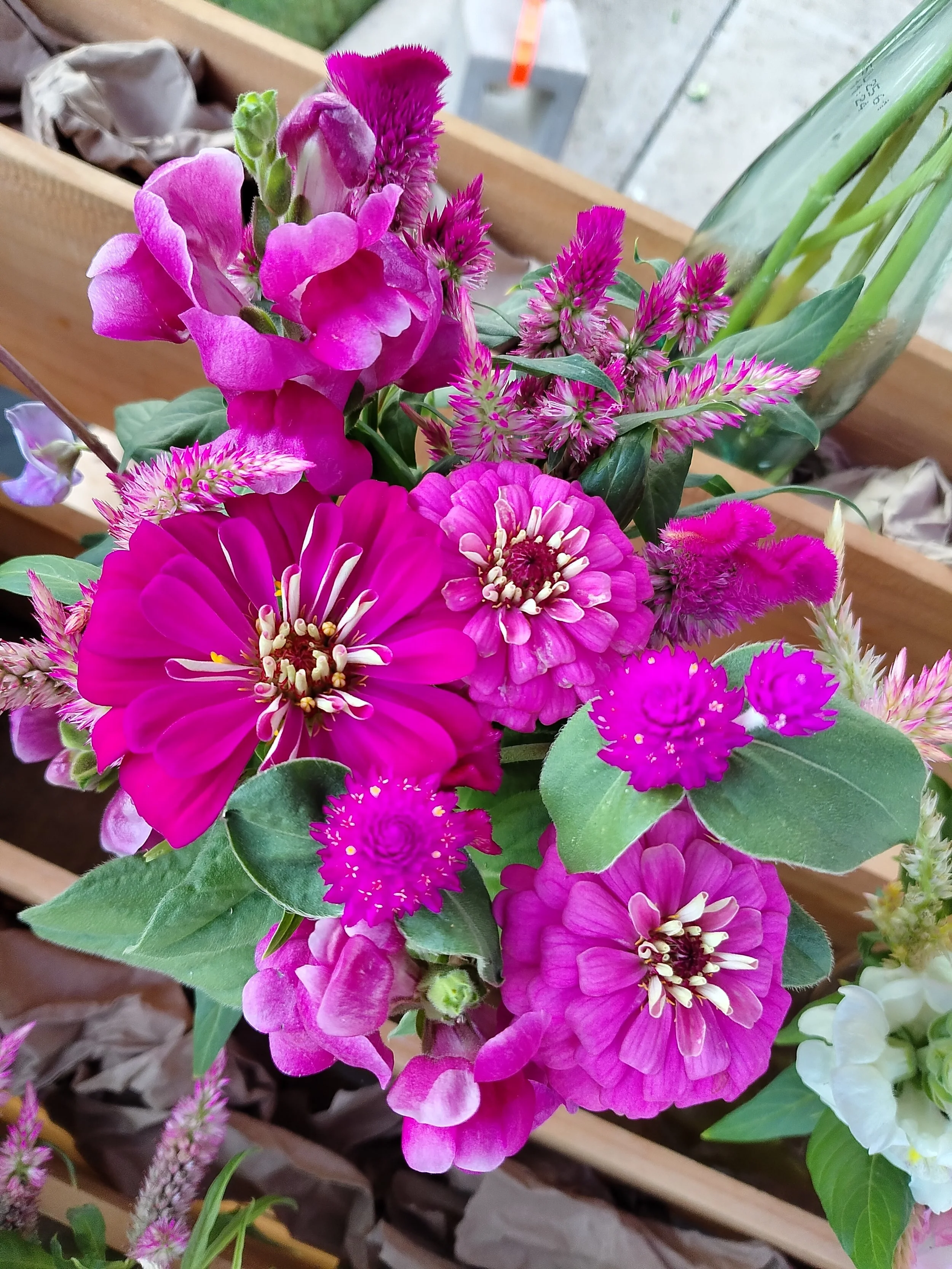 purple bouquet