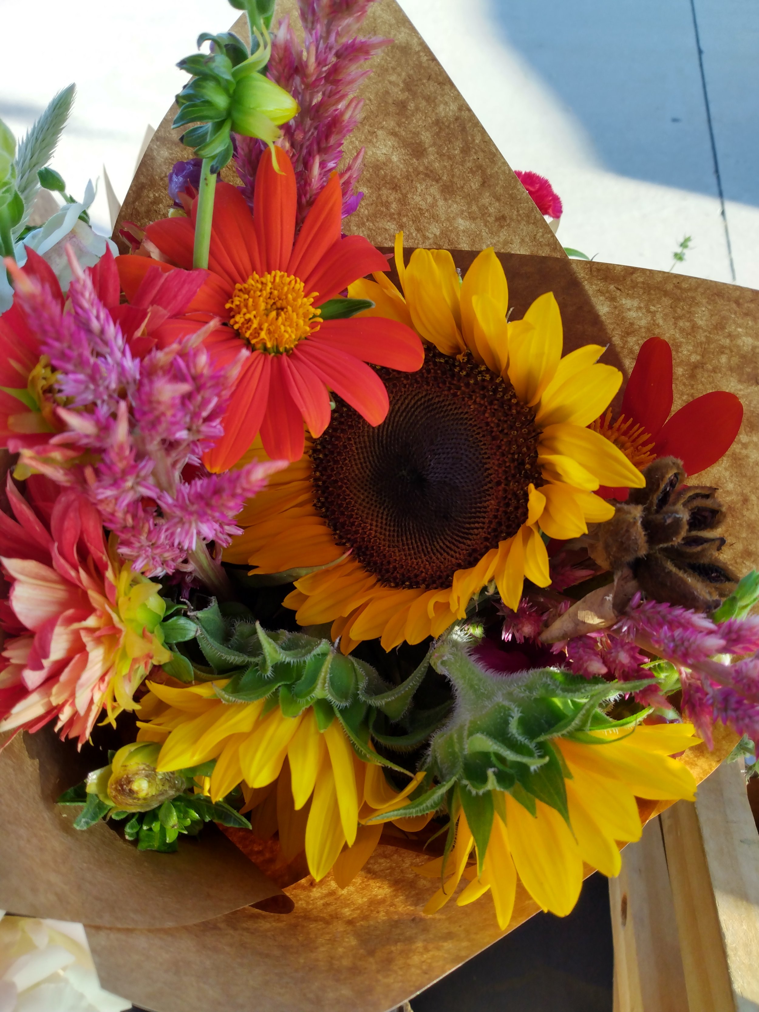 Sunflower bouquet