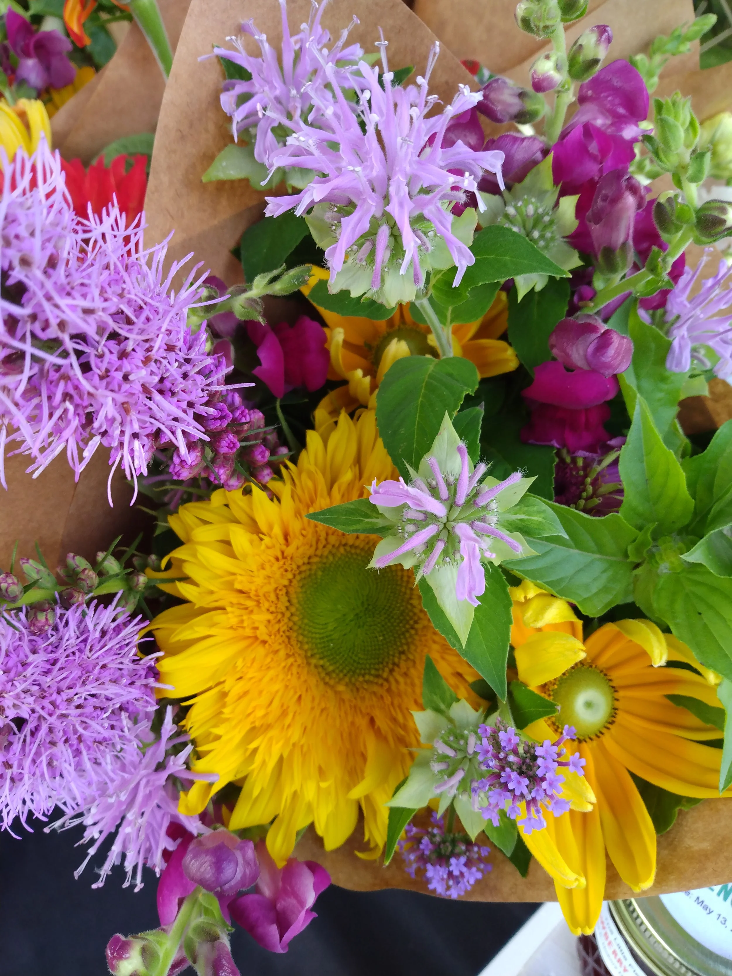 Yellow and Purple Bouquet