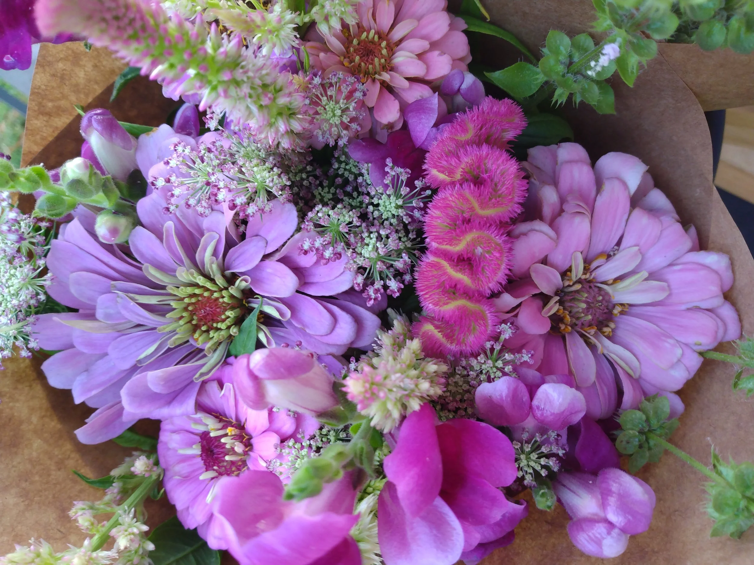 Violet bouquet