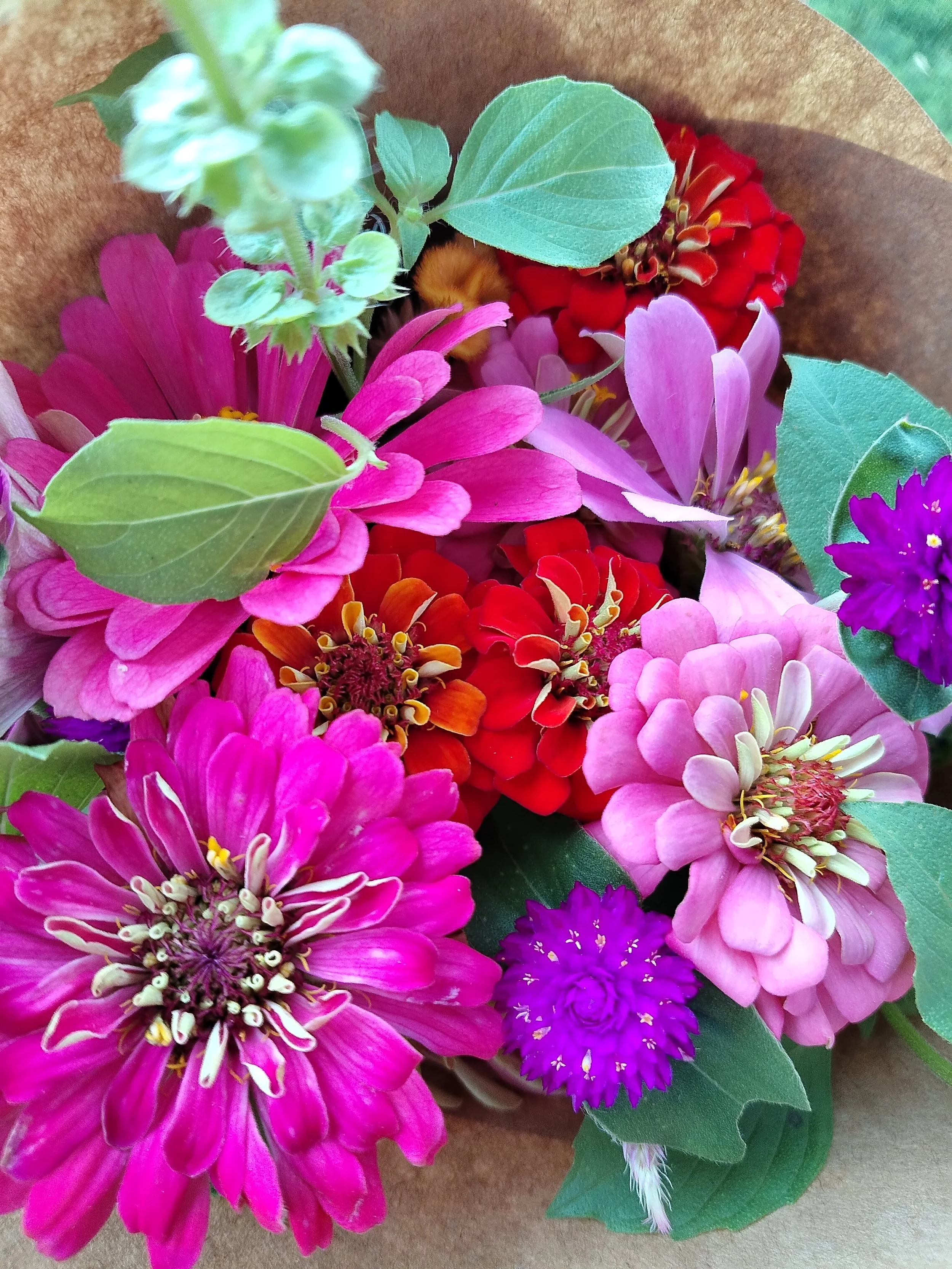 Purple & Red Bouquet