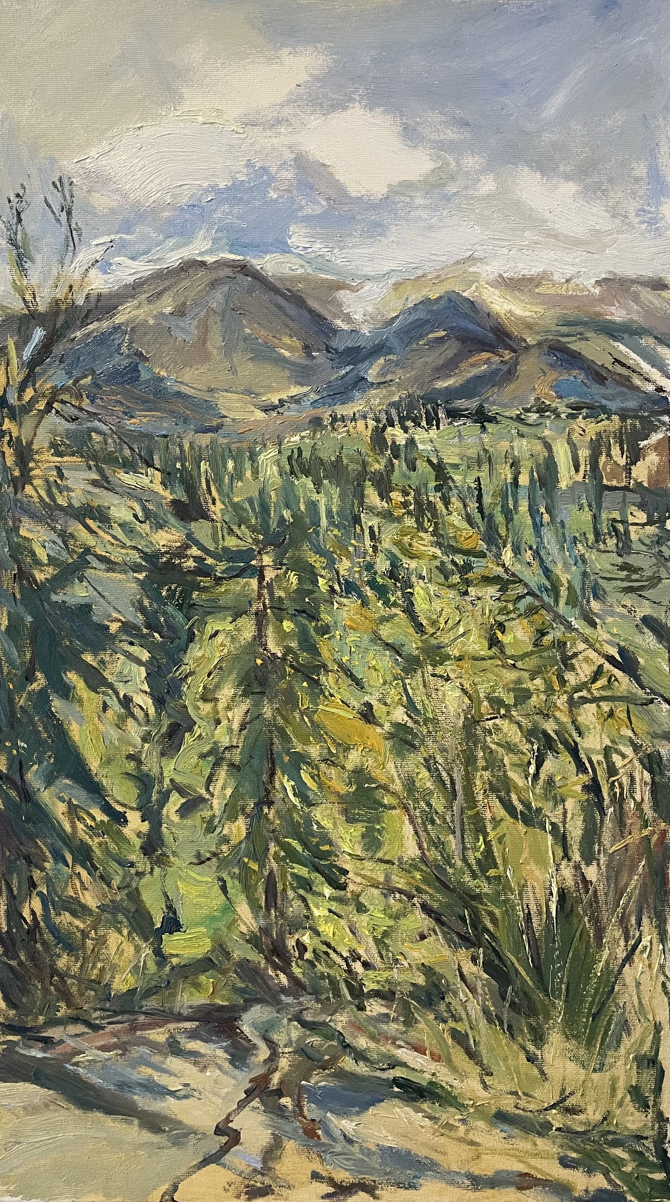 Lefka Ori  - Oil on canvas