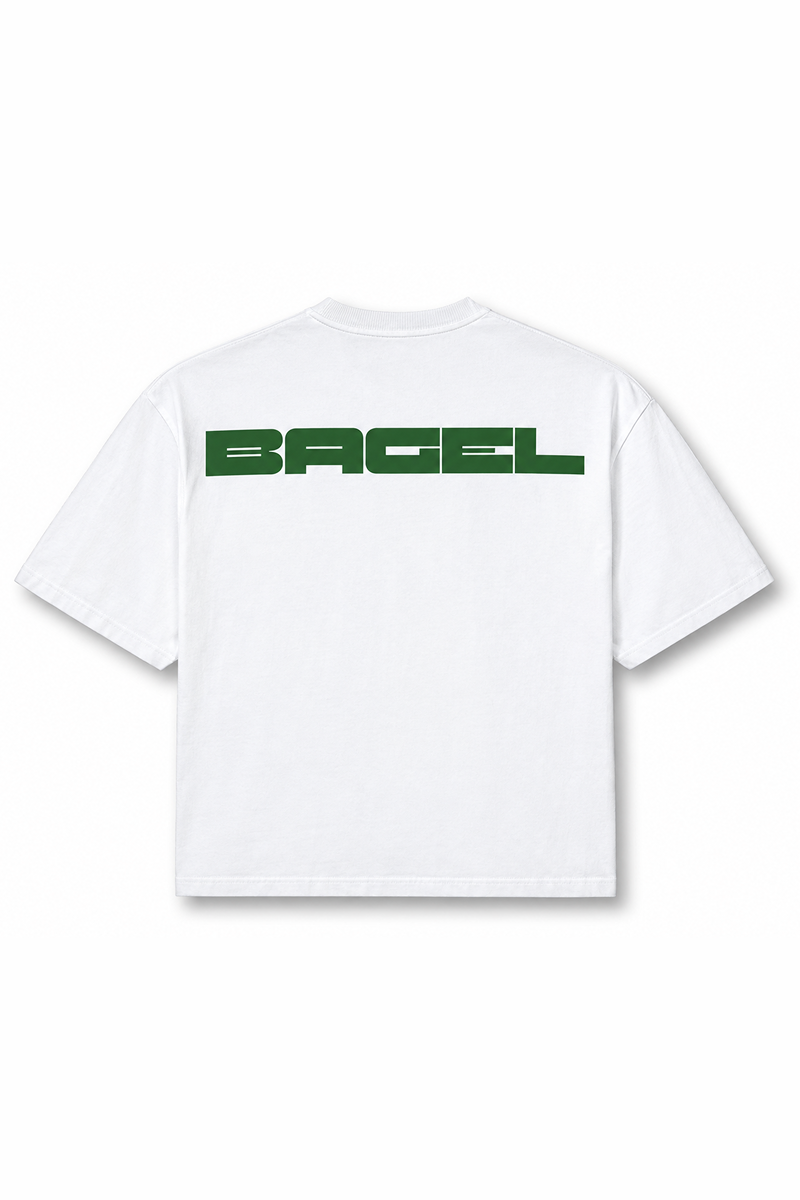 BAGEL – Grass Green Short-Sleeve Logo Tee
