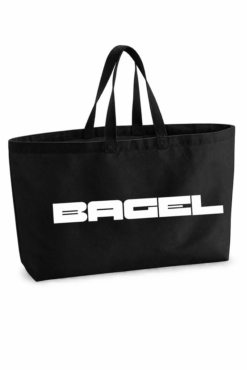 BAGEL tennis tote black