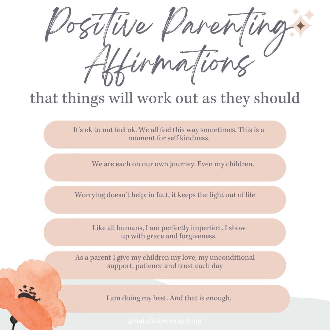 🌟 Positive Parenting Affirmations: Trusting in the Journey 🌟

Parenting can be a wild ride, filled with ups and downs, twists and turns. But remember, dear parents, that things will work out exactly as they should. Embrace these affirmations and tr