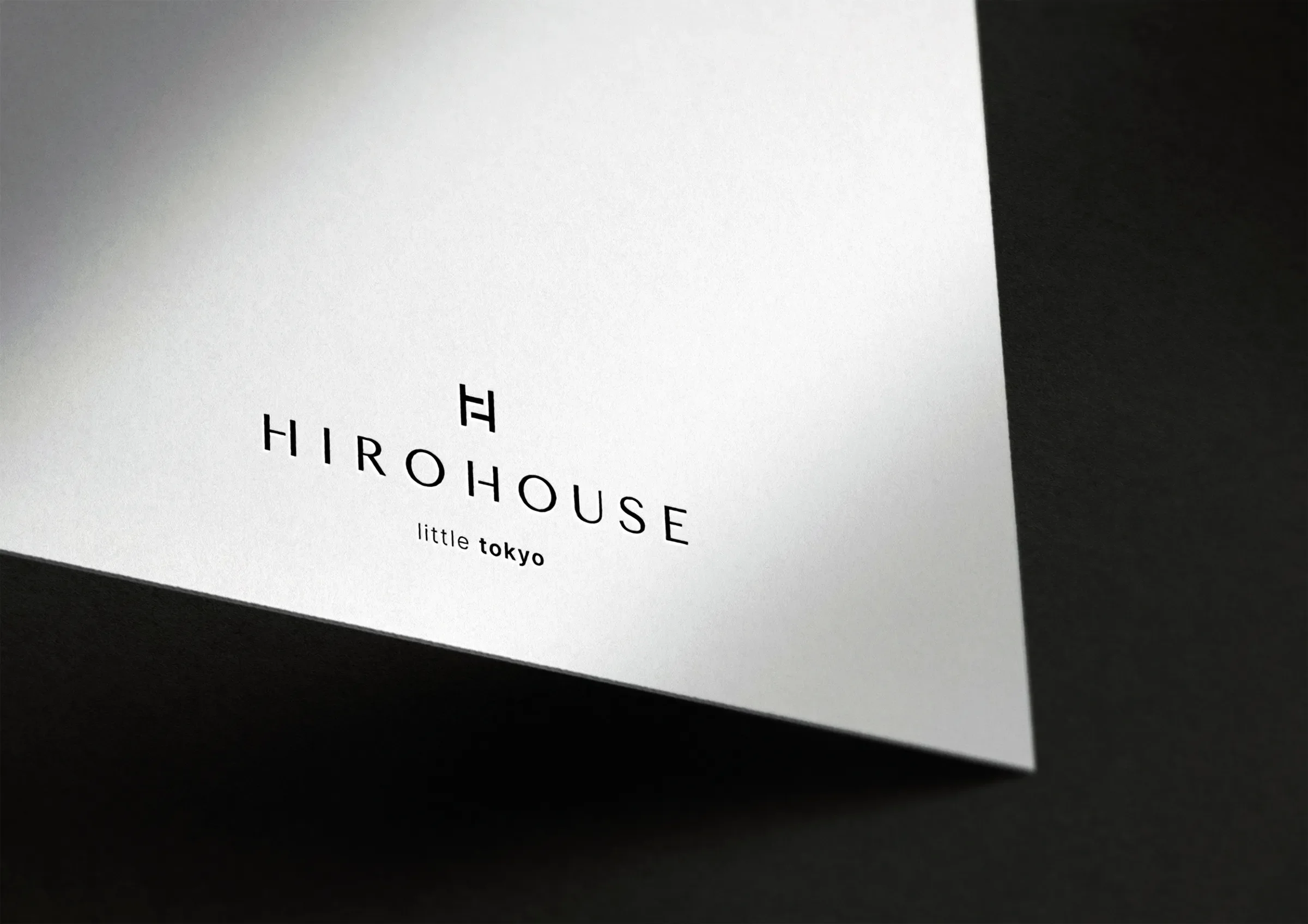 hiro house branding and logo design little tokyo los angeles california