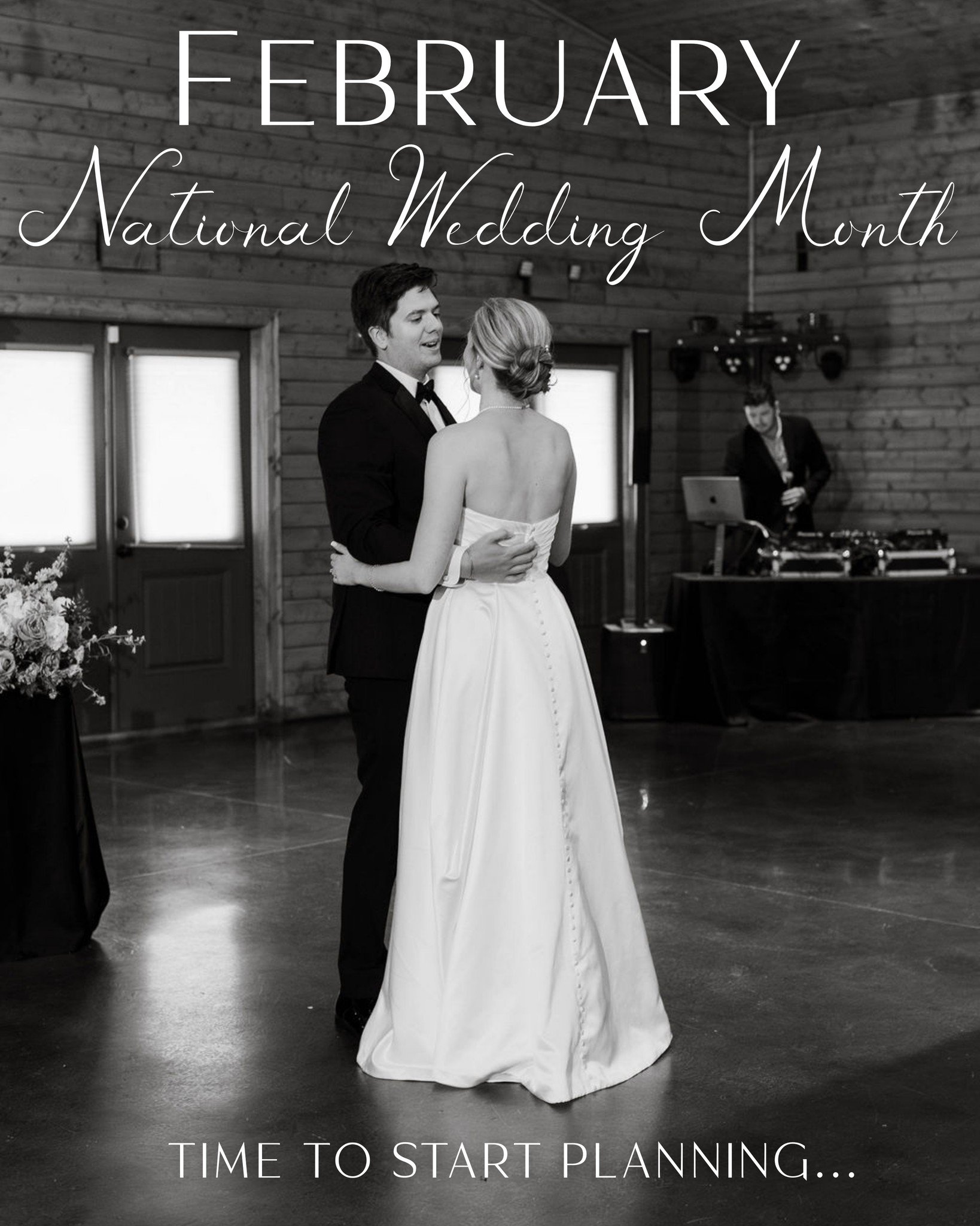 Let&rsquo;s start building your perfect celebration: DJs, lighting, photo booths, and all the extras that will bring your vision to life.

February is a huge month for wedding planning, and spots fill up fast. It&rsquo;s time to start booking if you 