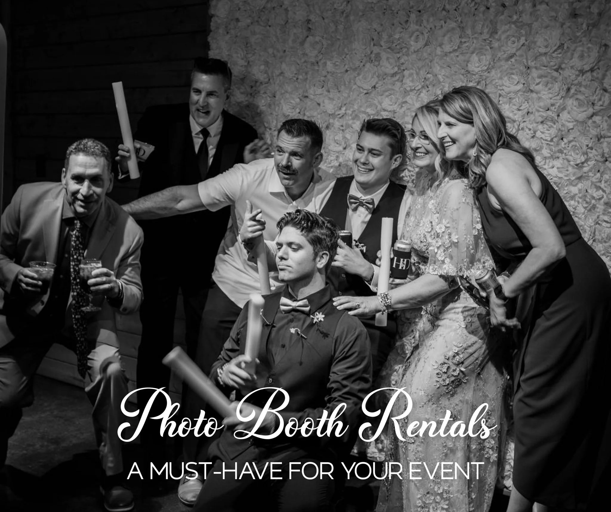 At an Entertain! party, the fun doesn&rsquo;t stop on the dance floor. 

Our photo booths keep the energy going with unlimited prints, custom photo strips, digital sharing, and props your guests will love. From weddings to corporate events and everyt