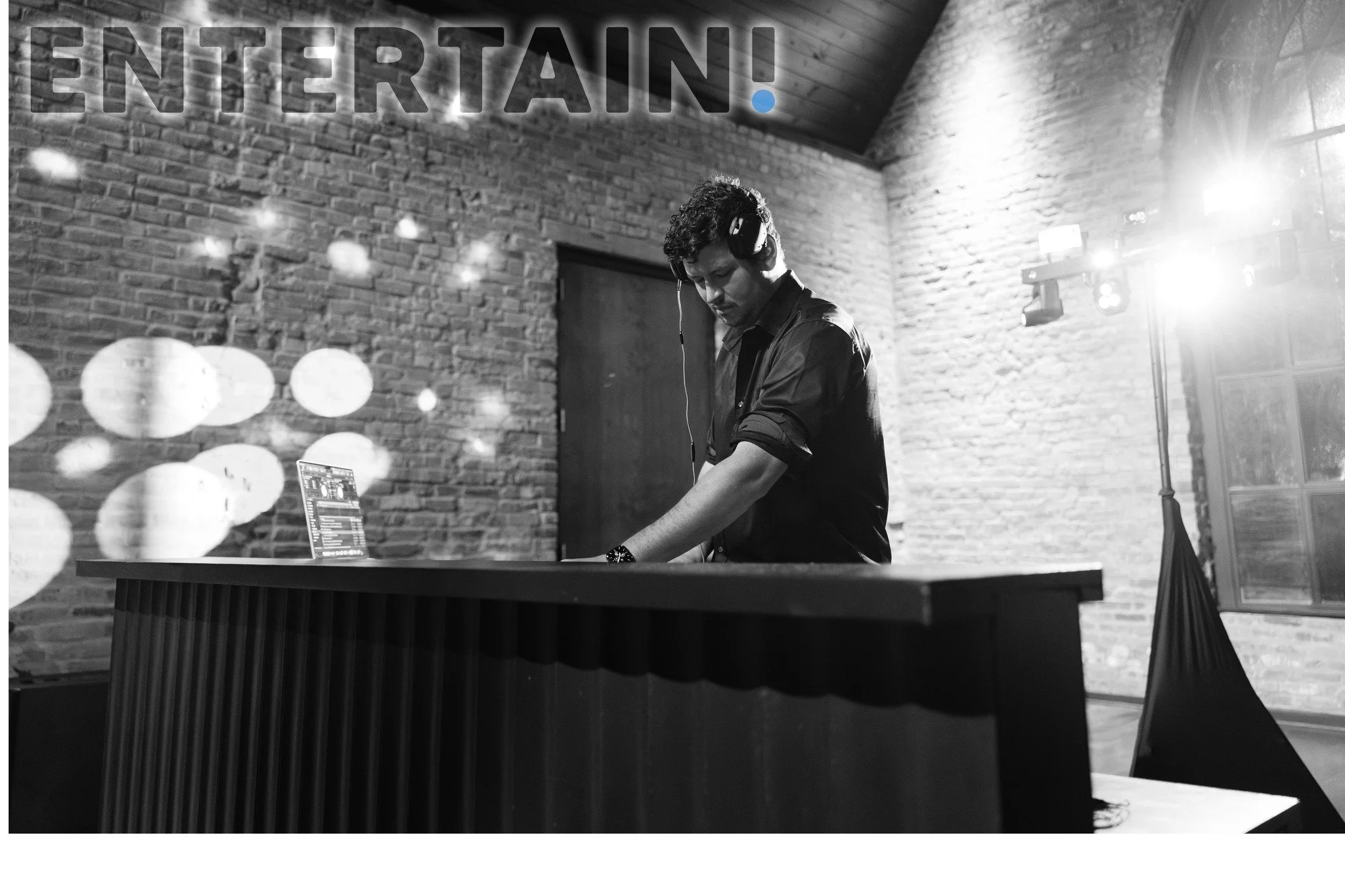 If you want your wedding to feel less like a reception and more like the party of the year &mdash; Entertain! delivers.

From a packed dance floor to perfectly timed moments, we take charge of the energy so you can stay present, celebrate hard, and e