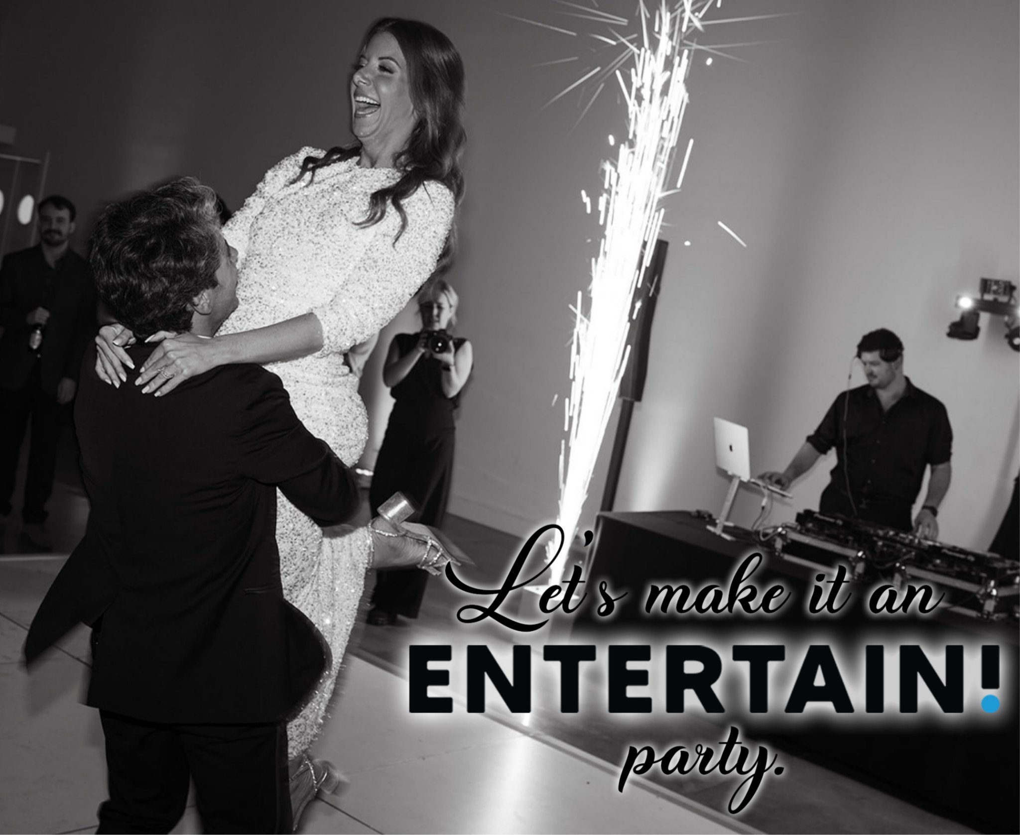 When the beat drops, the lights glow, and the cold sparks fire &mdash; 
that&rsquo;s Entertain! energy.

✨ Elevated sound. Iconic moments.
Visit our website for more information: https://www.entertaintn.com/

#EntertainEvents #EventEnergy #WeddingDJ 