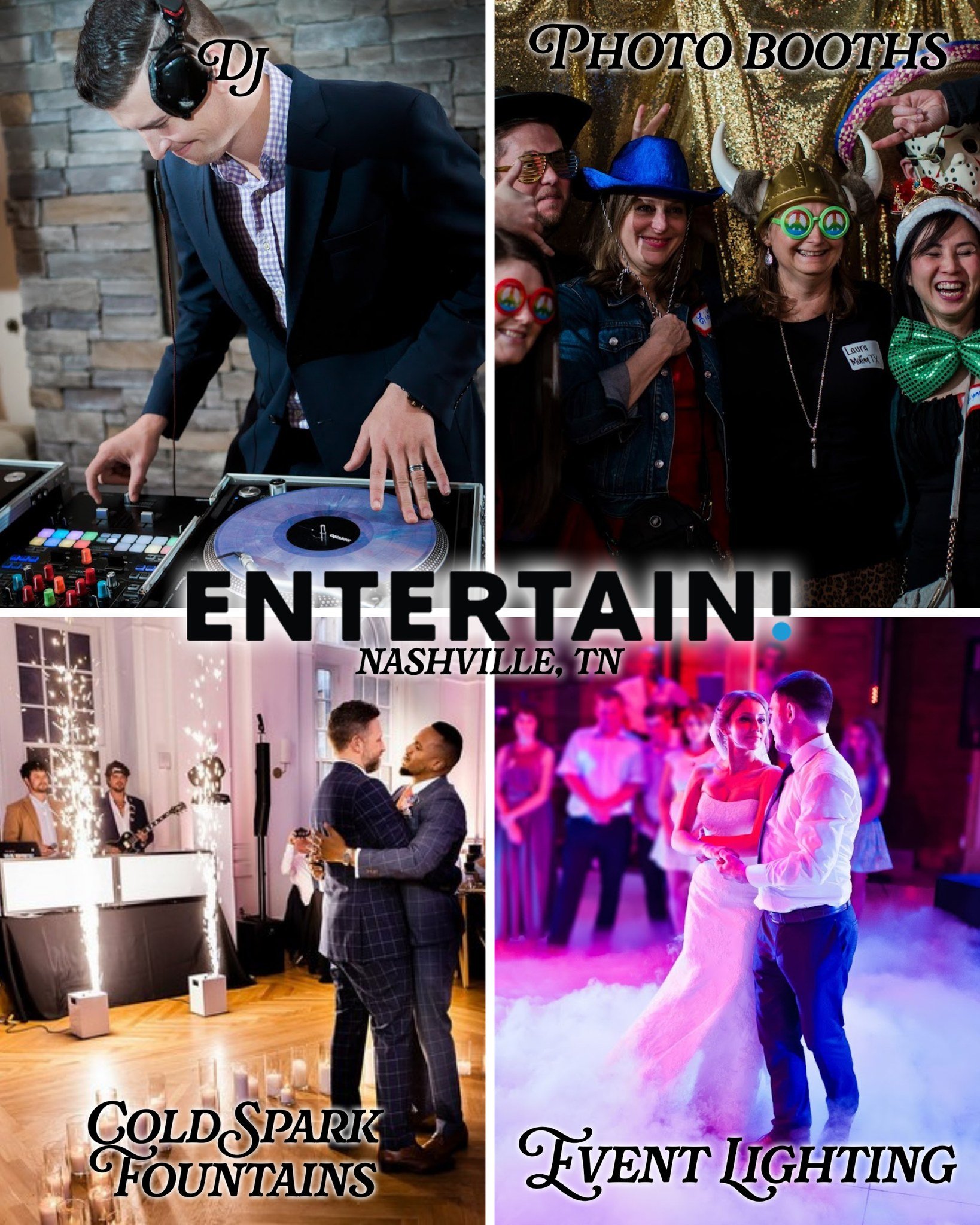 When you book Entertain!, you&rsquo;re not just booking one service &mdash; you&rsquo;re booking an entire experience.

We provide everything you need to bring your event to life, all under one roof:

🎶 Professional DJs &amp; MCs
Crowd-reading DJs, 