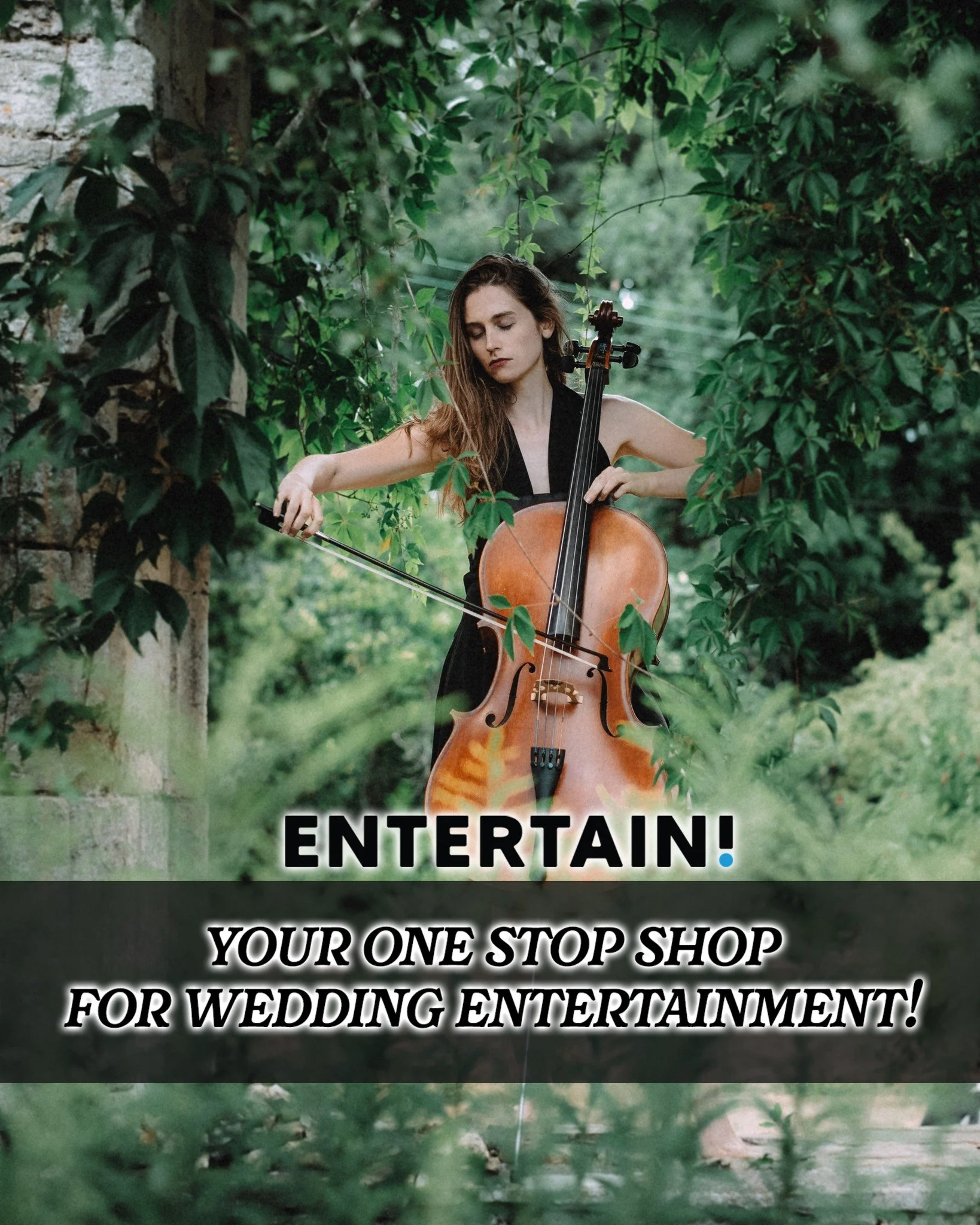 Some moments deserve more than a playlist 🎶

When you book Entertain!, you have access to professional live musicians who add warmth, elegance, and emotion to your event.

Perfect for:
🎻 Wedding ceremonies
🥂 Cocktail hours
✨ Intimate dinners &amp;