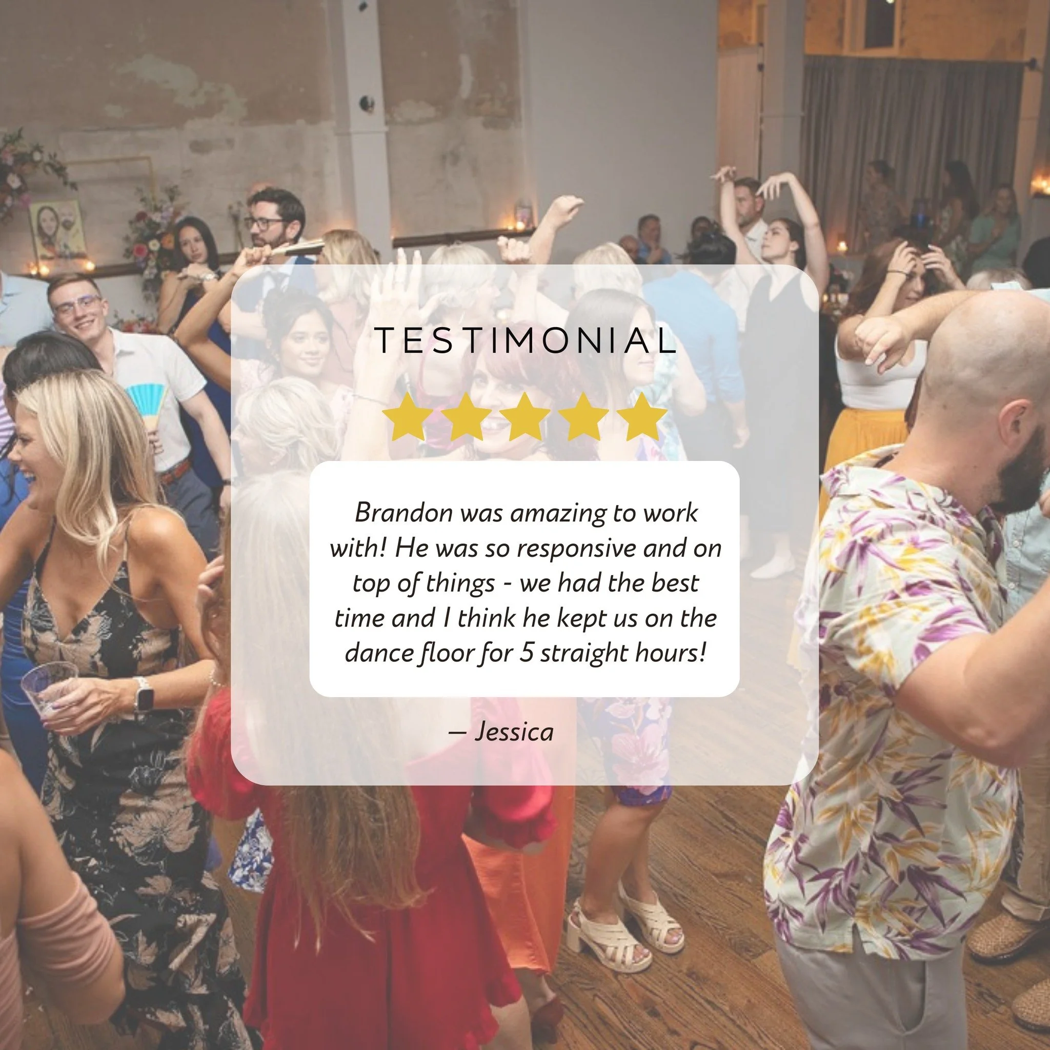 Packed dance floors. Big smiles. Five-star reviews ⭐⭐⭐⭐⭐
 This is what we aim for every single time.

Let's get you on the books!! 
https://www.entertaintn.com/quote

 #NashvilleWeddingDJ #TennesseeWeddings #WeddingReception #WeddingEntertainment #En