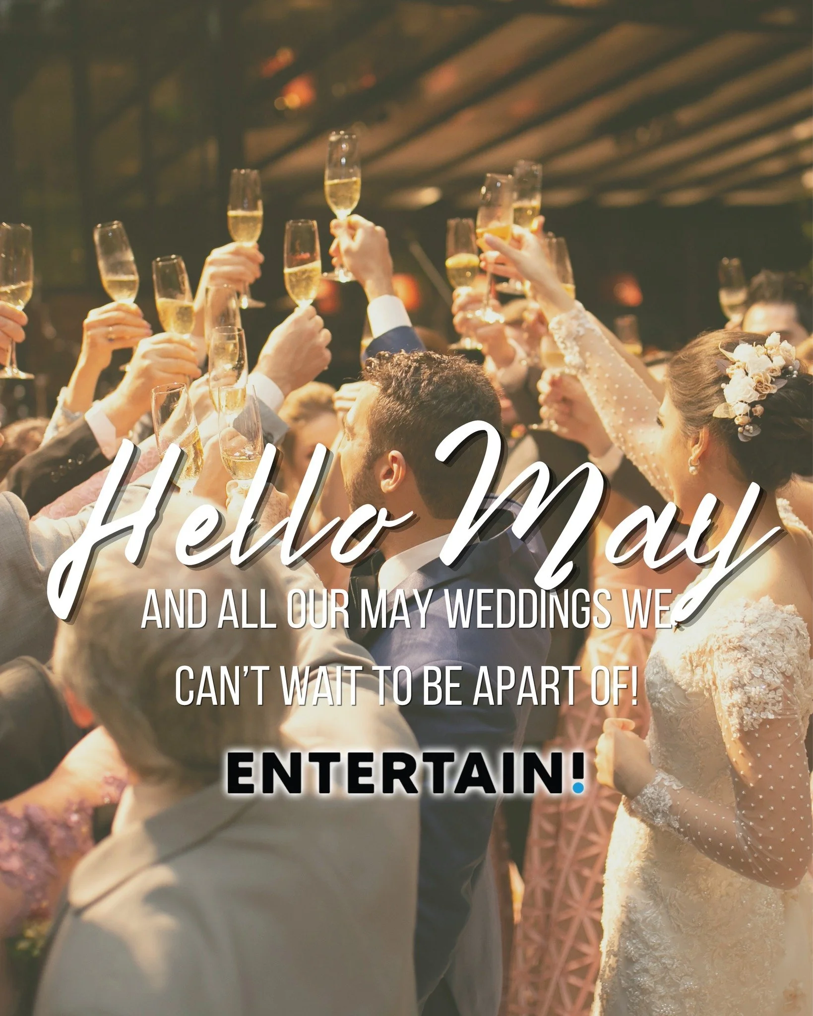 Let the celebrations begin &mdash; it&rsquo;s going to be a beautiful month.

📲 Still finalizing details? We&rsquo;ve got you. https://www.entertaintn.com/quote

#NashvilleWeddings #MayWeddings #WeddingSeason #MusicCityEvents #WeddingDJ #NashvilleBr