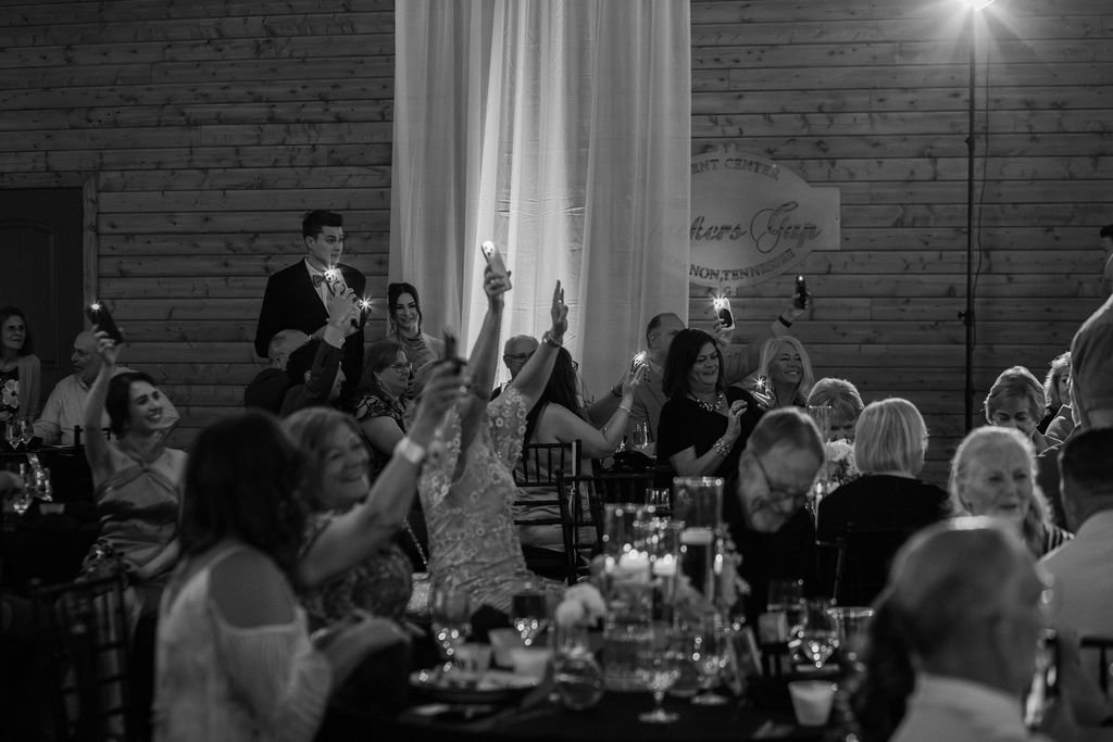 Lighters up&hellip; well, cell phones up these days. ✨📱

From the emotional slow moments with everyone swaying and singing along, to the fast-paced dance floor chaos later in the night &mdash; we&rsquo;ve got every part of the celebration covered. ?
