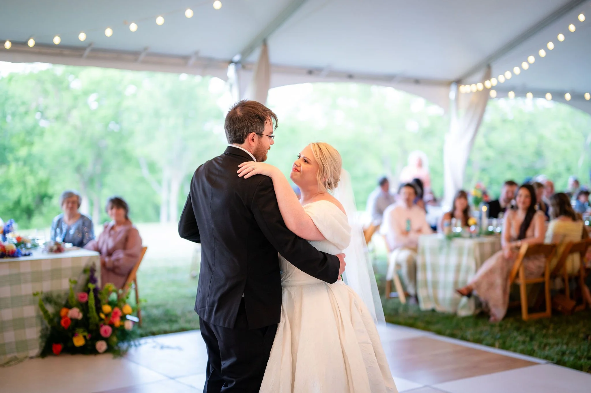 From the first dance to the last, and all the goofy moments in between. 🎶🎧

📸 @chriswjonesphoto 

#Nashville #Tennessee #Wedding #Reception #WeddingDJ #PartyStarter #DanceFloor #FirstDance #weddingentertainment #MiddleTennessee #WeddingInspo