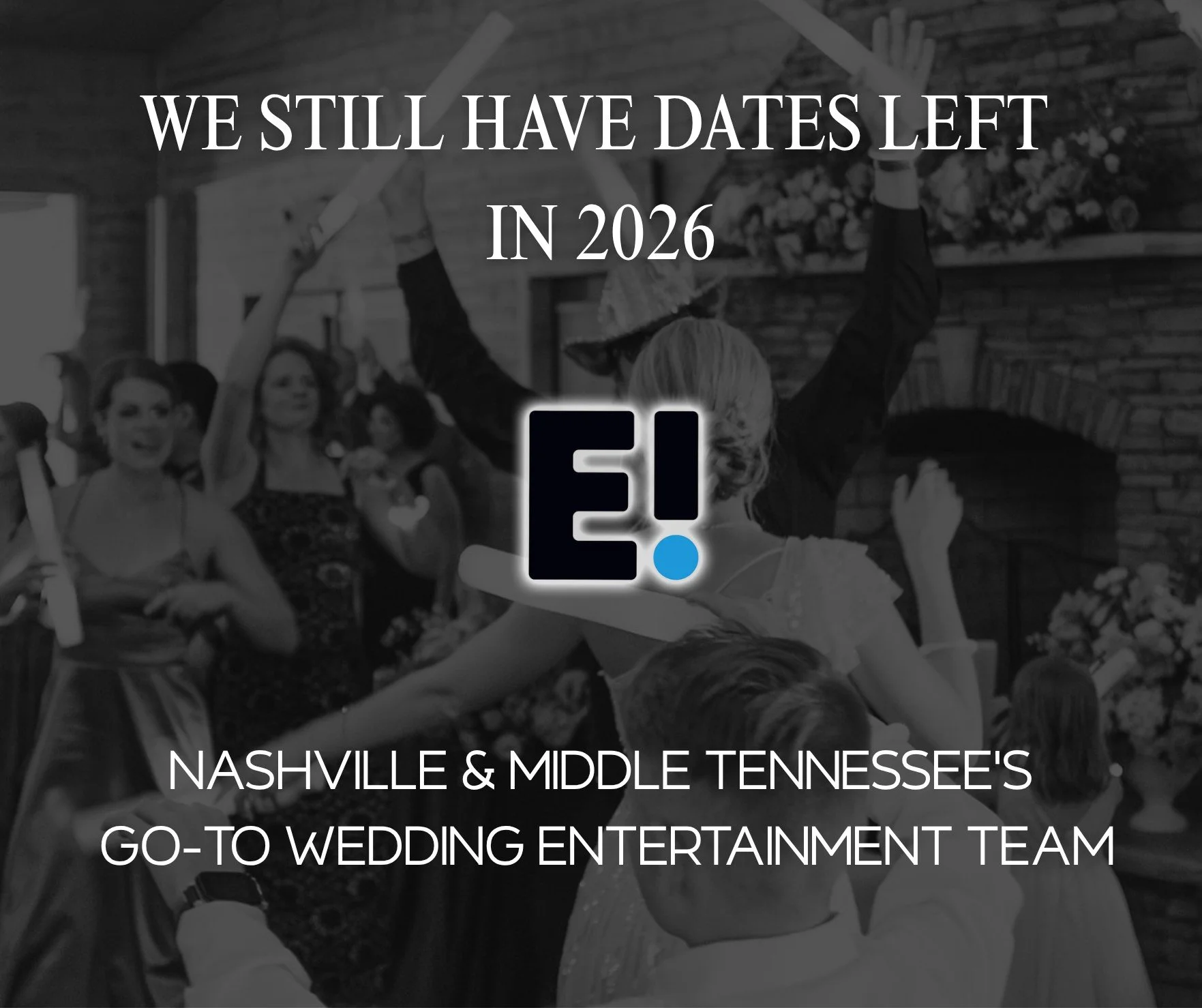A friendly reminder: 2026 dates are filling up 📅

If your wedding is next year and entertainment is not locked in yet &mdash; now is the time. Nashville and Middle Tennessee couples, we would love to be part of your day.

What month is your wedding?