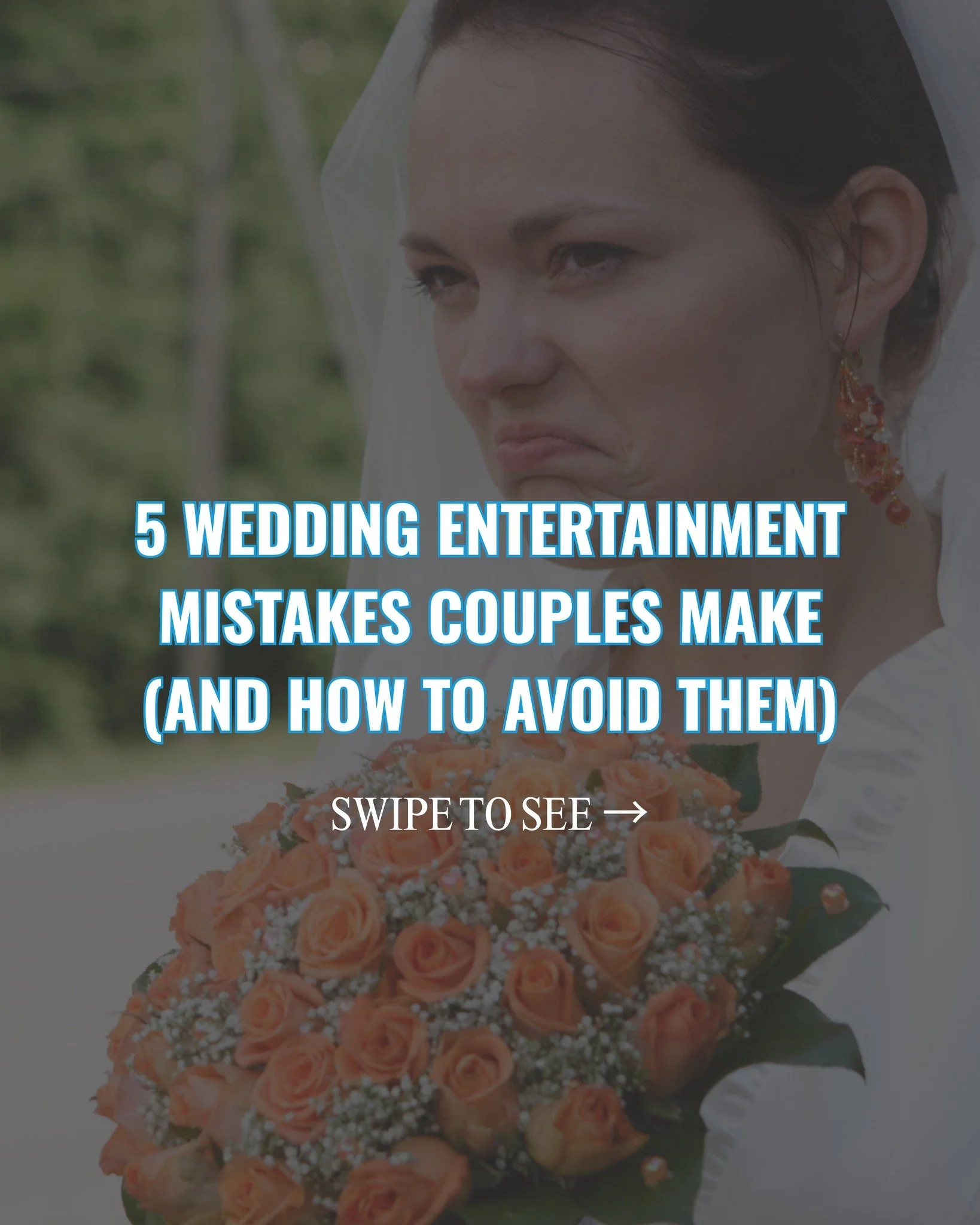 Save this before you book your entertainment 📌

We have seen these mistakes more times than we can count &mdash; swipe through so you do not make them 👉

Oh yeah, by the way... We also MC! 

#WeddingMistakes #WeddingTips #NashvilleWedding #WeddingP