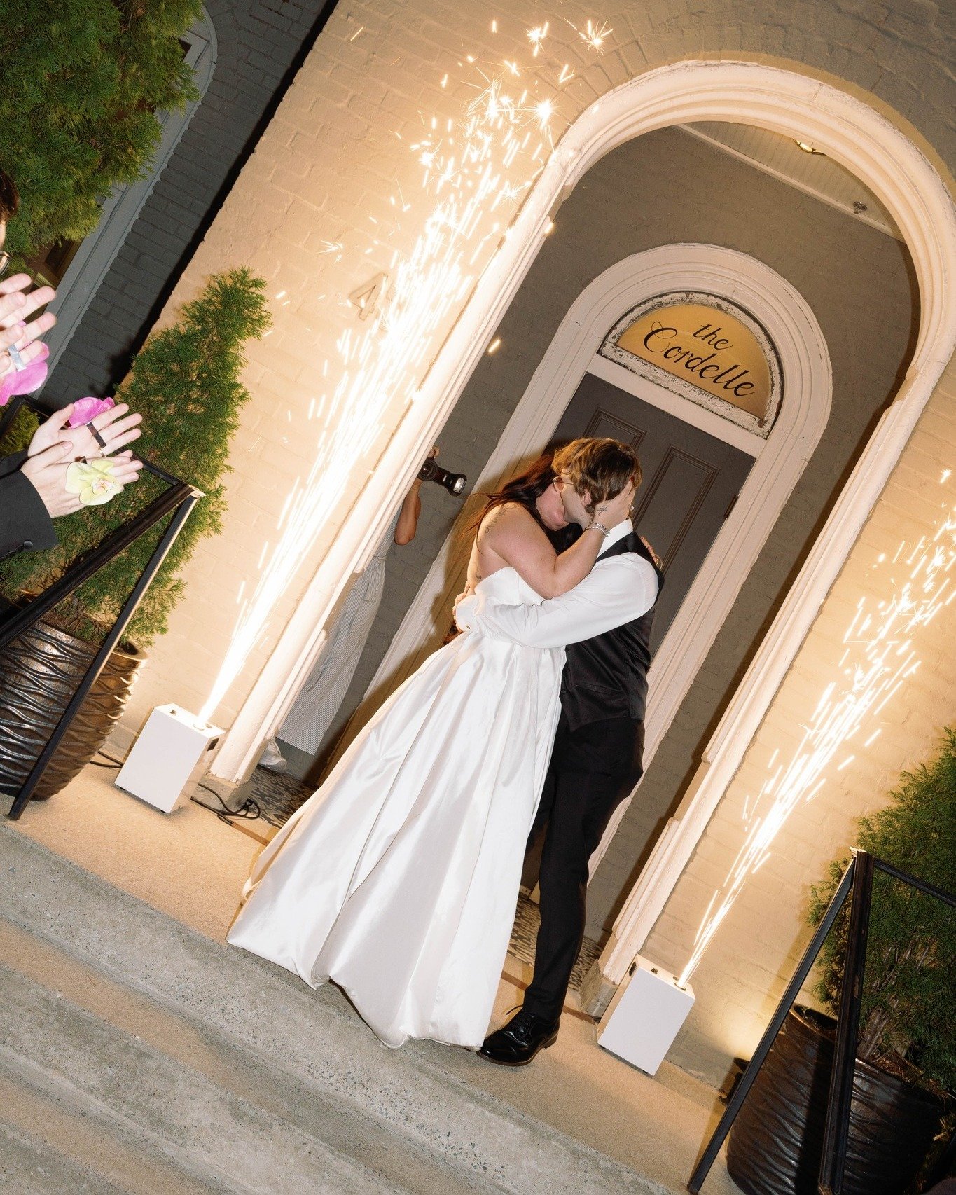 Cold sparks change EVERYTHING! What a vibe. Want this at your wedding or next event? We have you covered. 

Photo by: @carolineallenphoto 

#ColdSparks #NashvilleWedding #DJ #Love #BrideandGroom